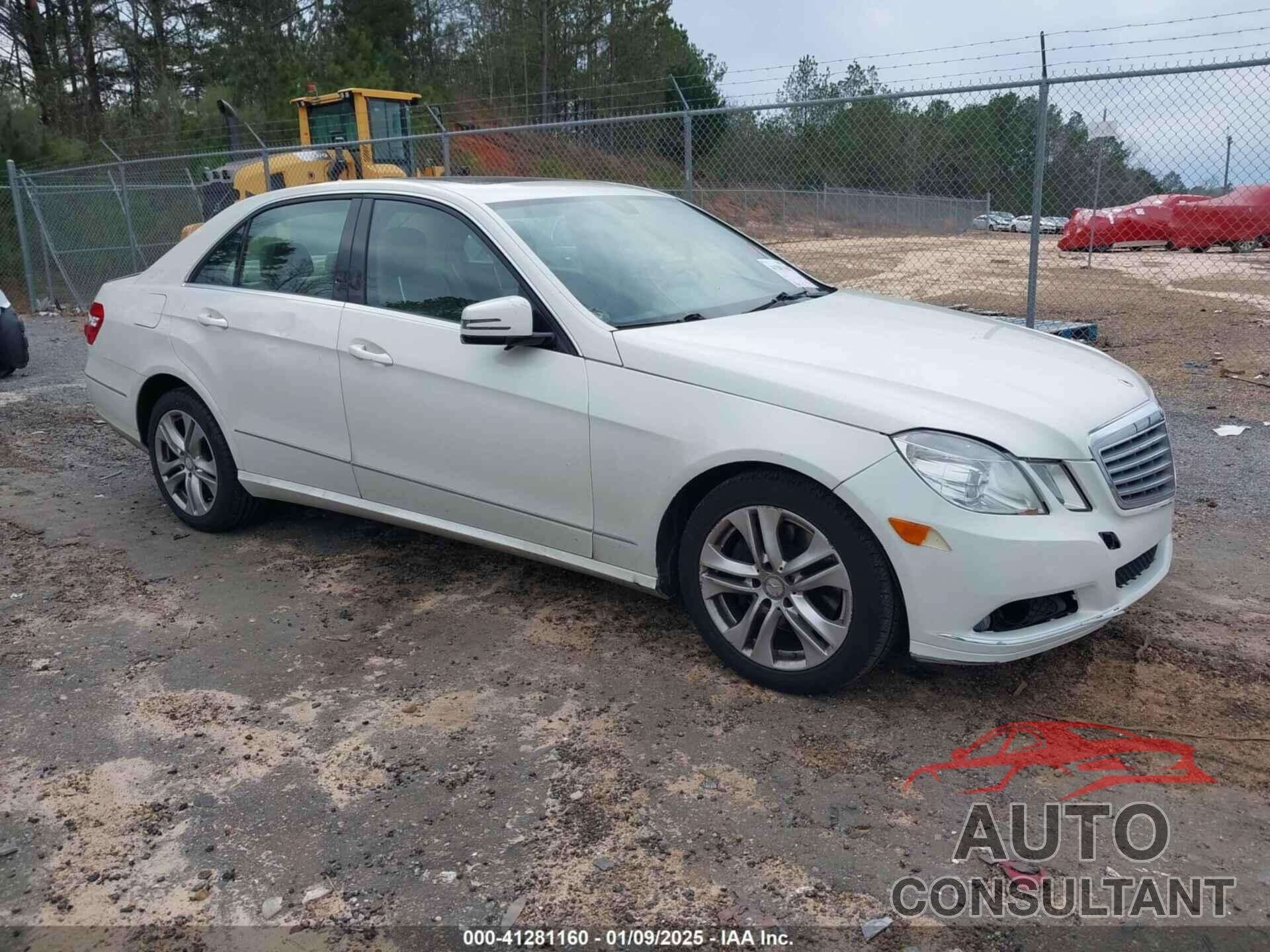 MERCEDES-BENZ E 350 2011 - WDDHF5GBXBA300072