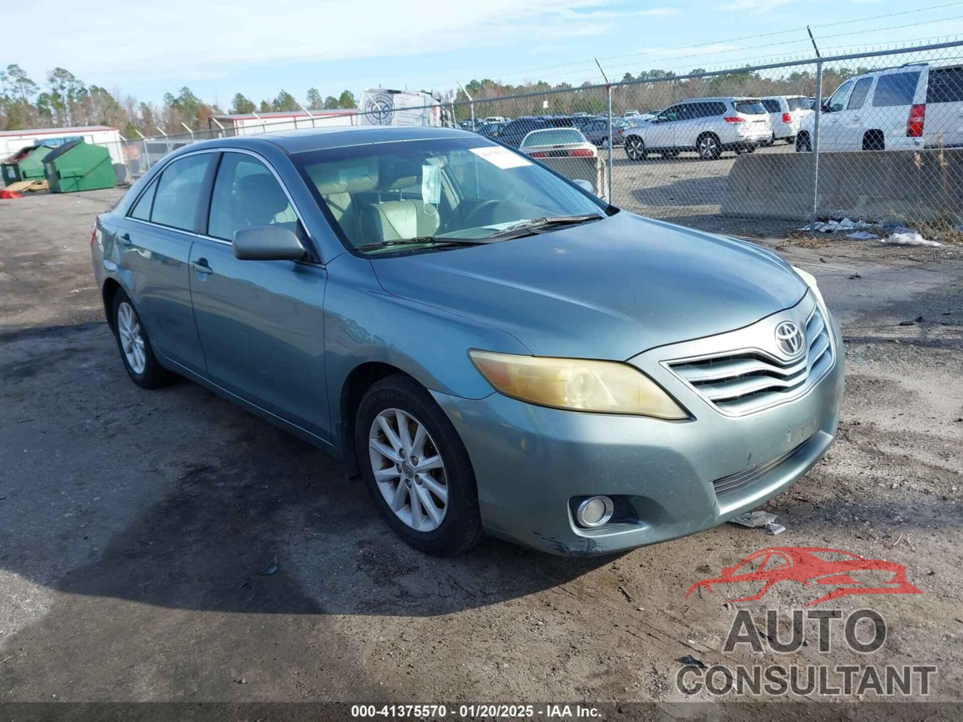 TOYOTA CAMRY 2010 - 4T1BF3EK8AU552726