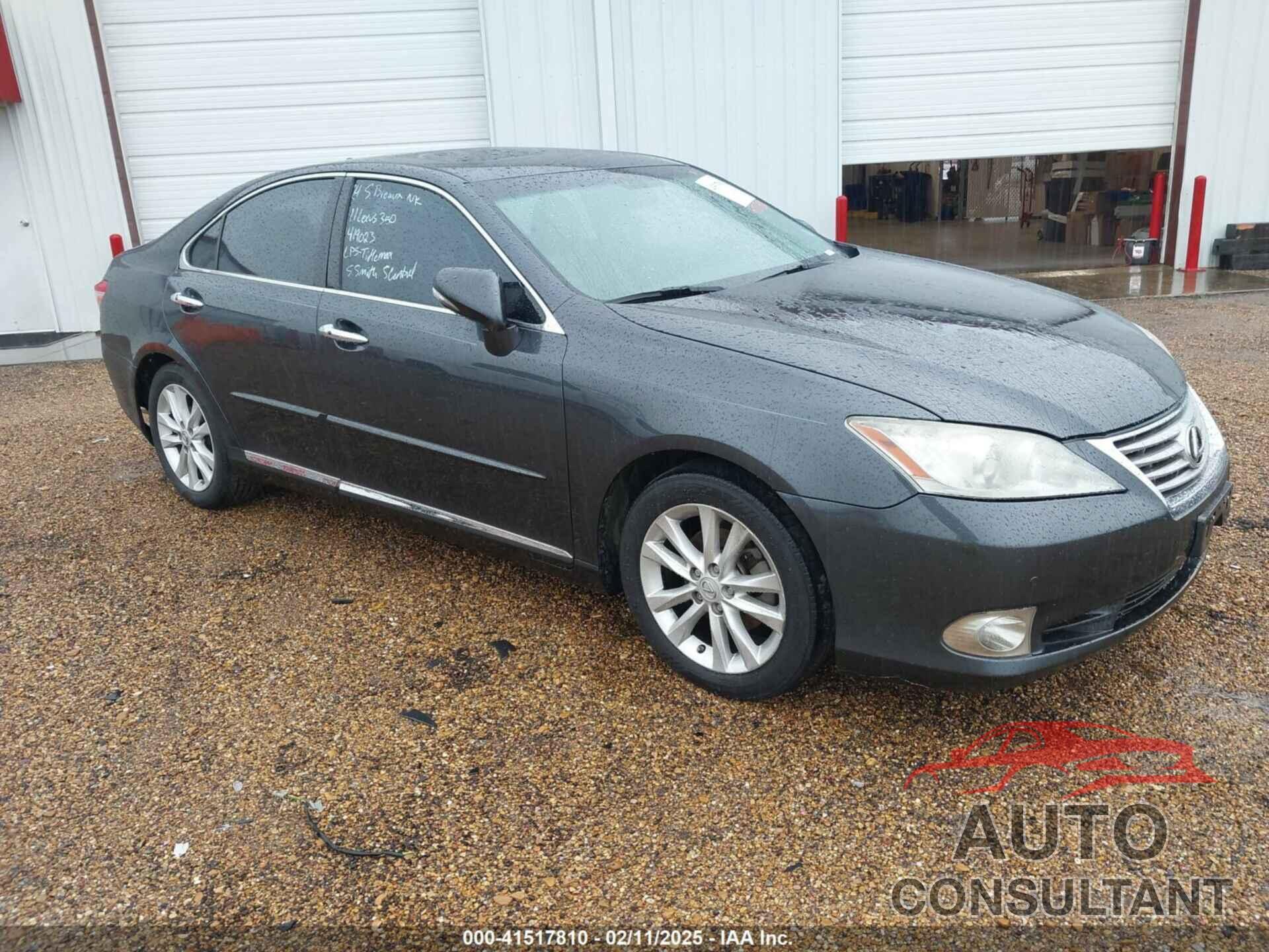 LEXUS ES 350 2011 - JTHBK1EG6B2419023