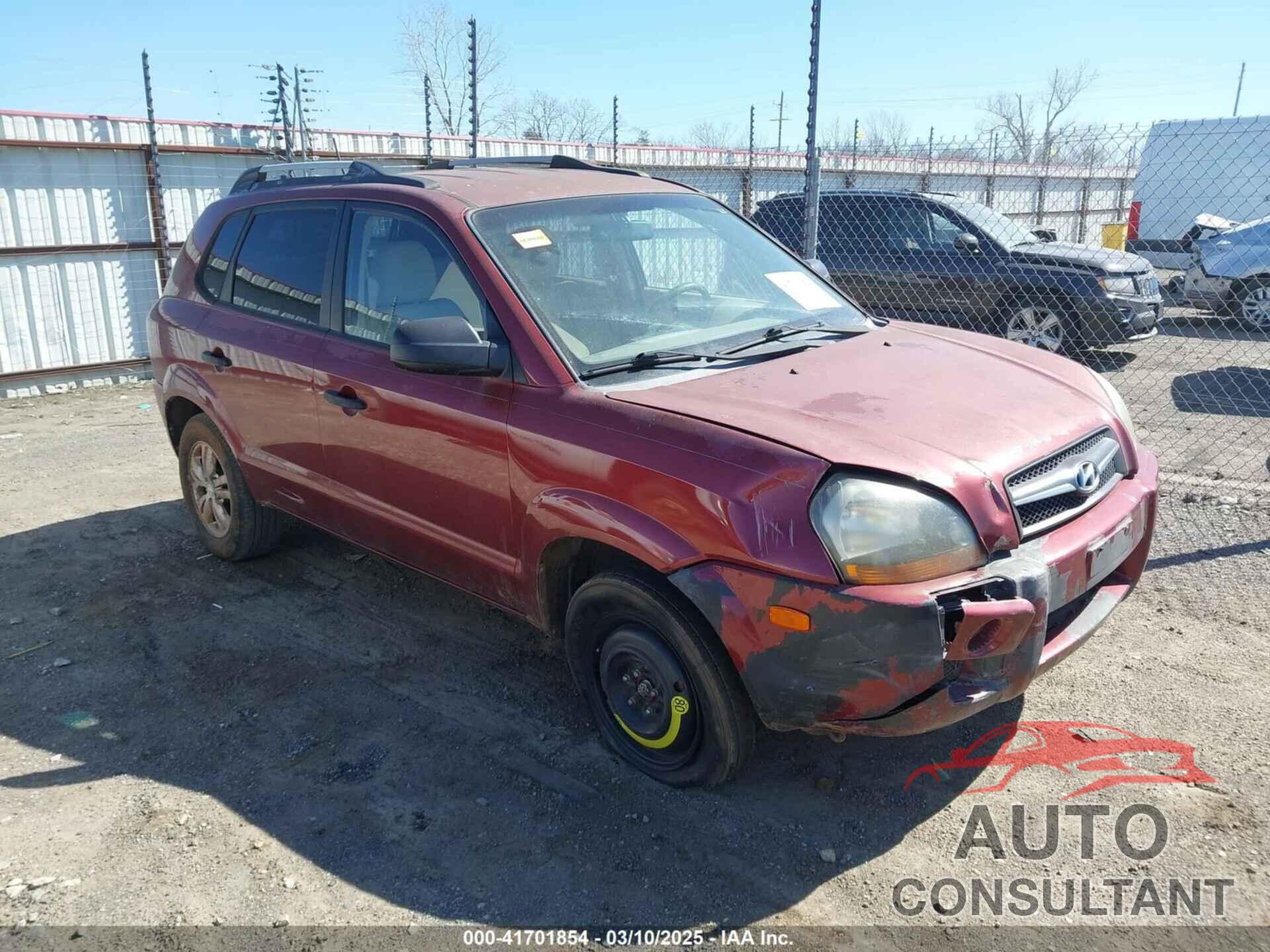 HYUNDAI TUCSON 2009 - KM8JM12B99U040950