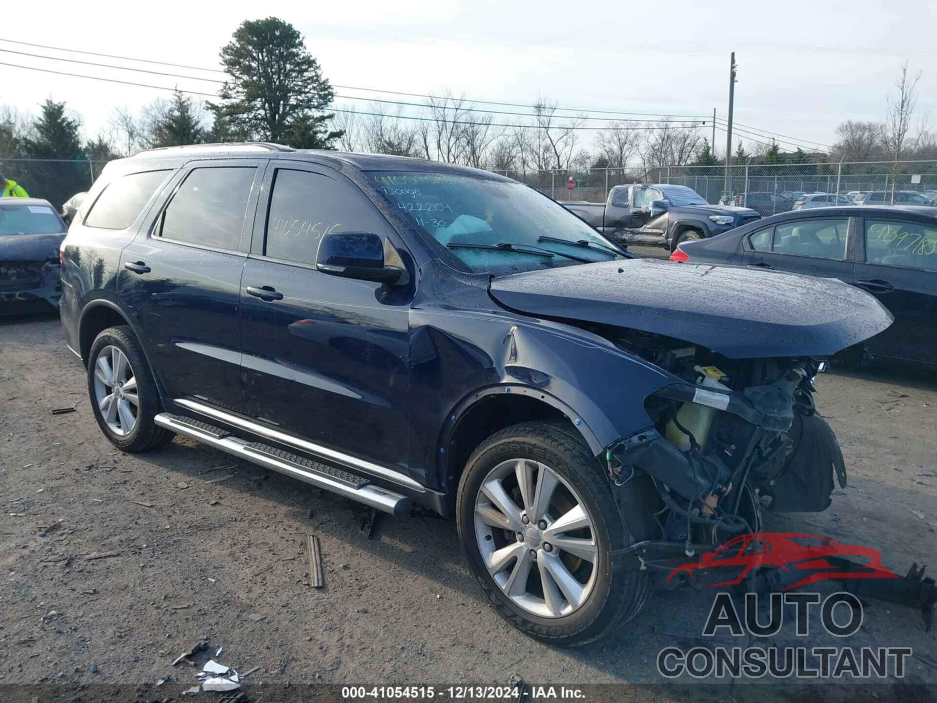 DODGE DURANGO 2012 - 1C4RDJDG3CC308601