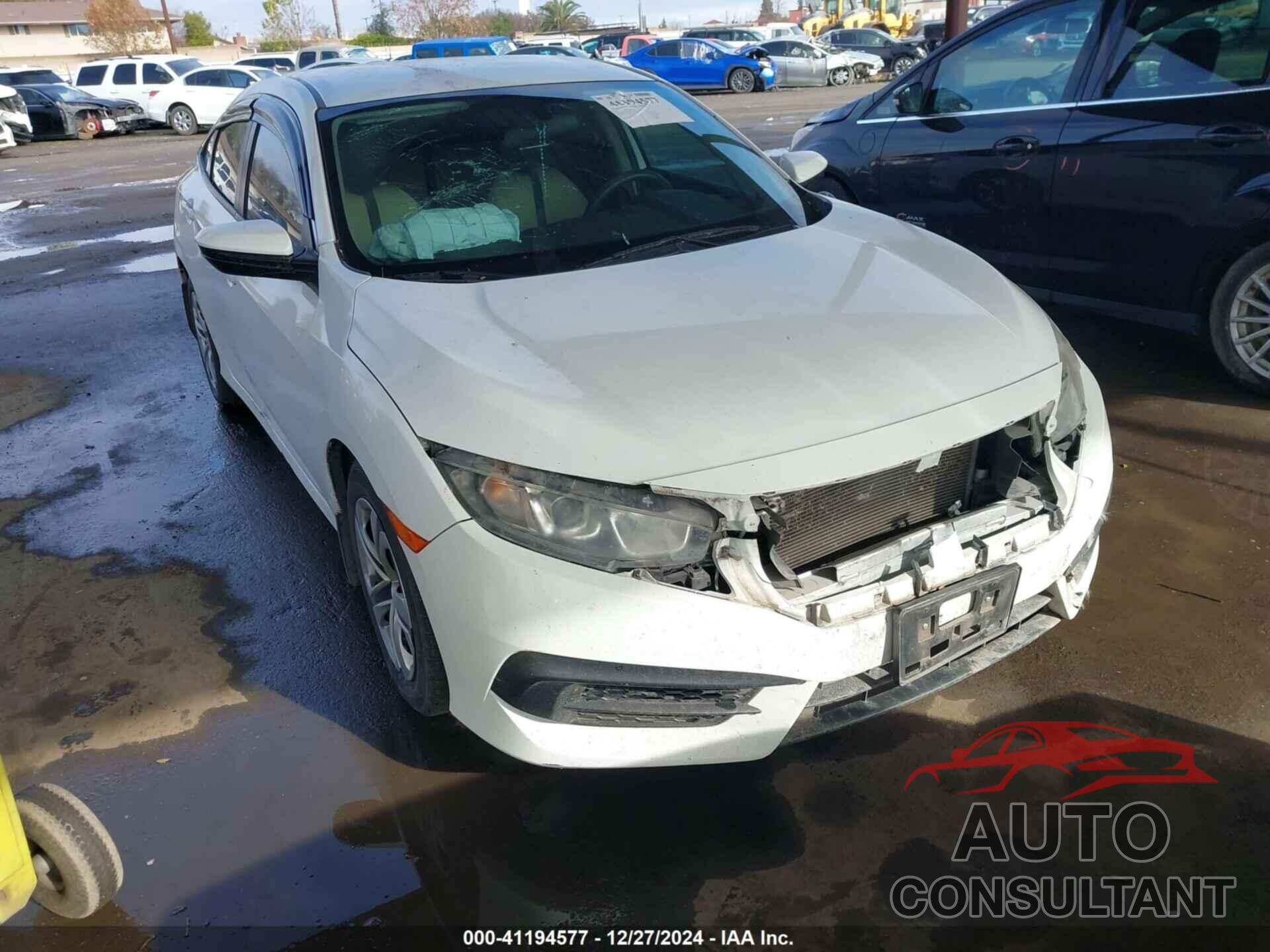 HONDA CIVIC 2017 - 19XFC2F52HE202227