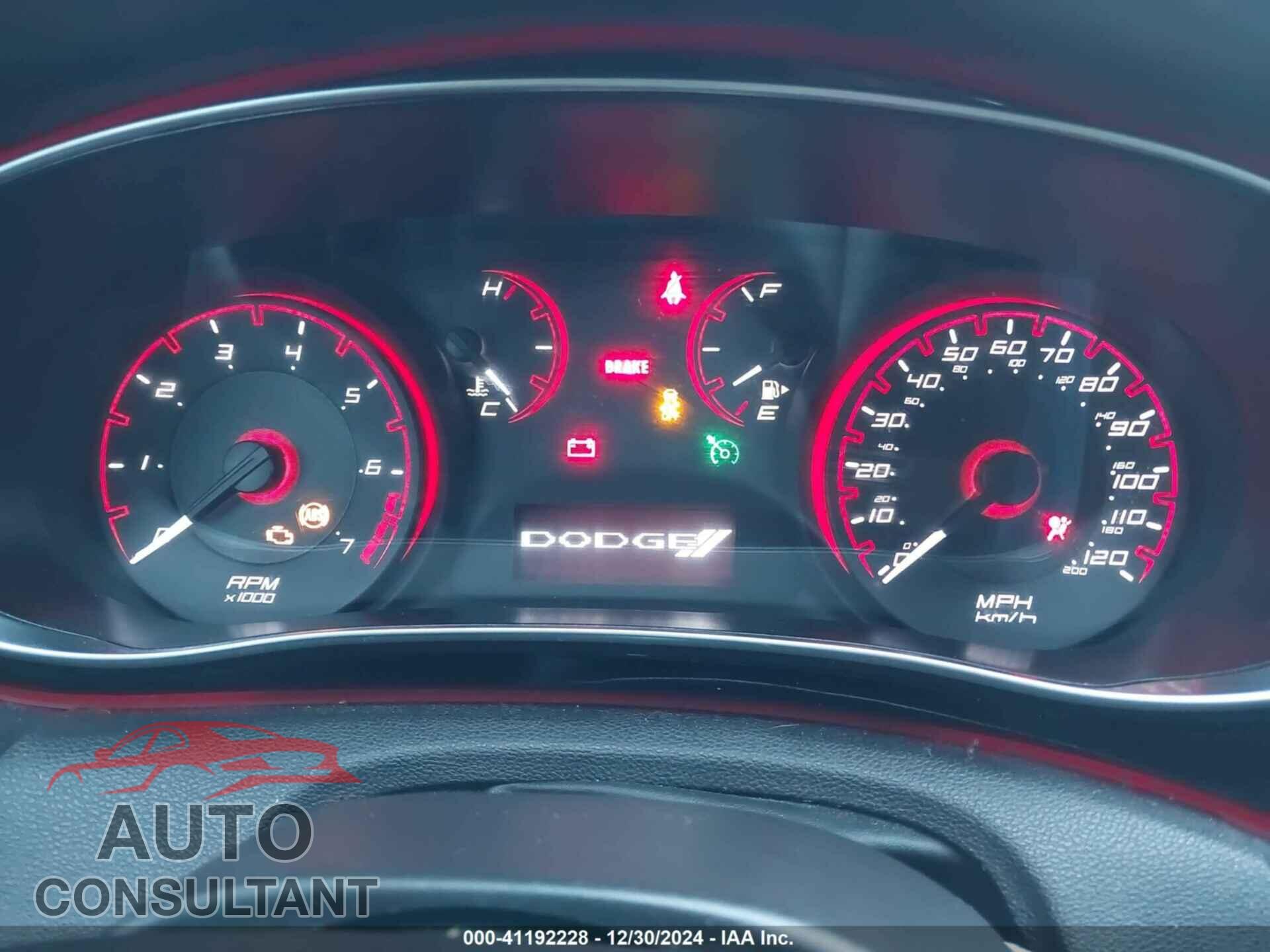 DODGE DART 2014 - 1C3CDFBB1ED682572