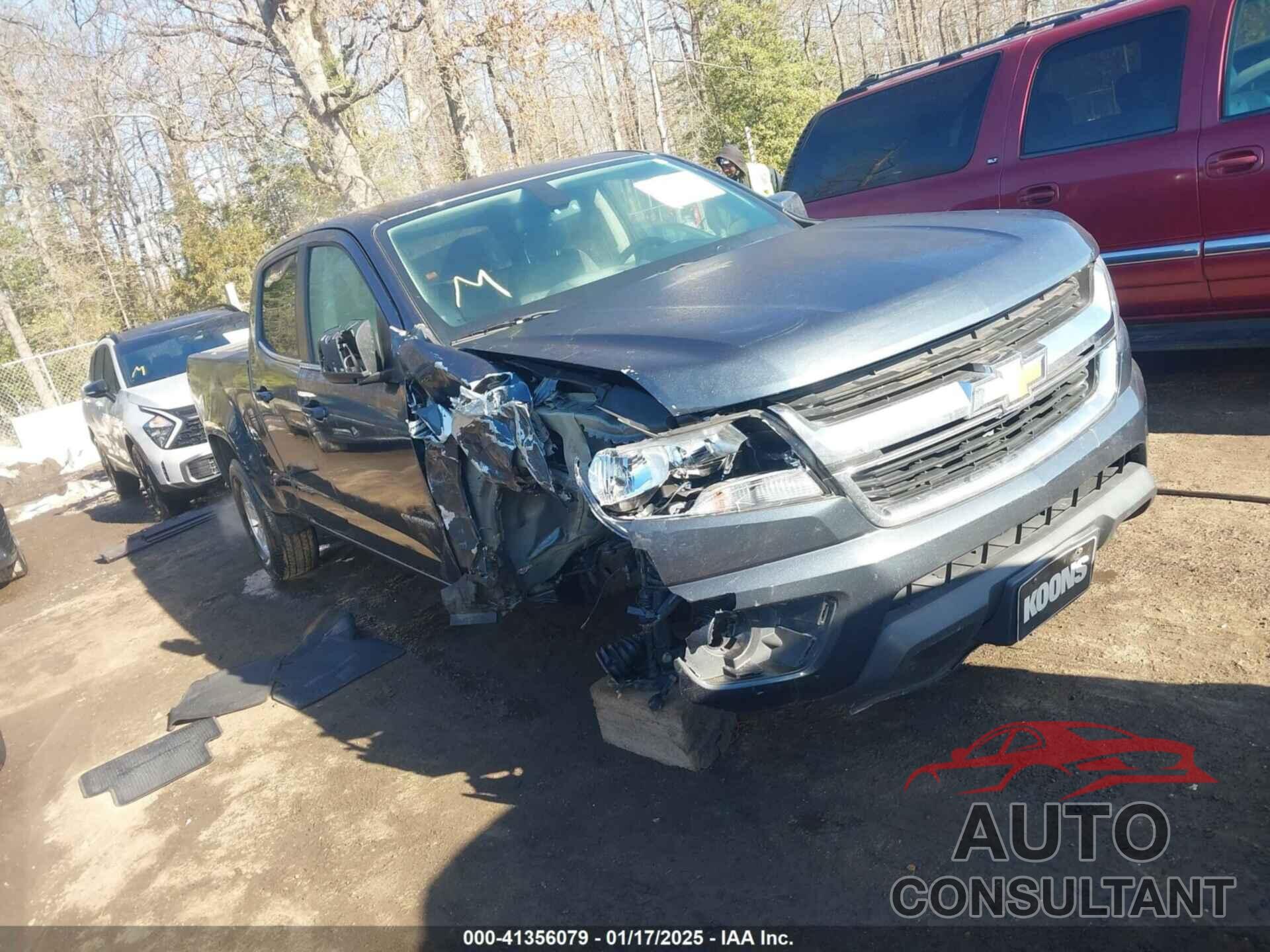 CHEVROLET COLORADO 2019 - 1GCGTBEN7K1121627