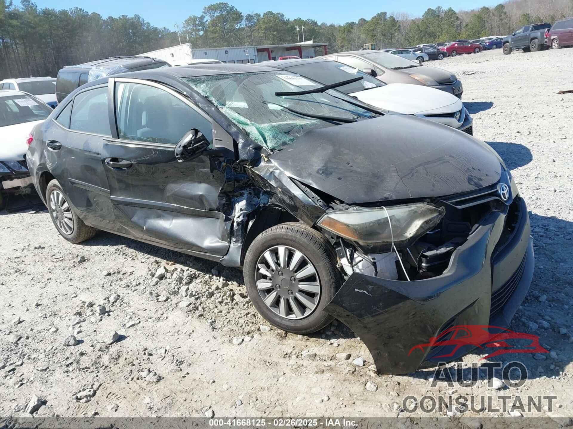 TOYOTA COROLLA 2016 - 2T1BURHE7GC486615