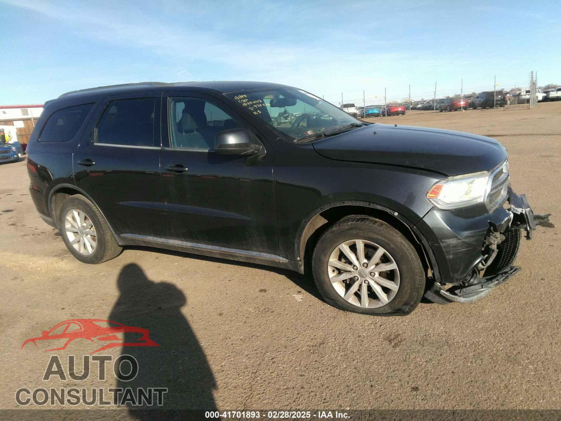 DODGE DURANGO 2014 - 1C4RDJAG8EC972738