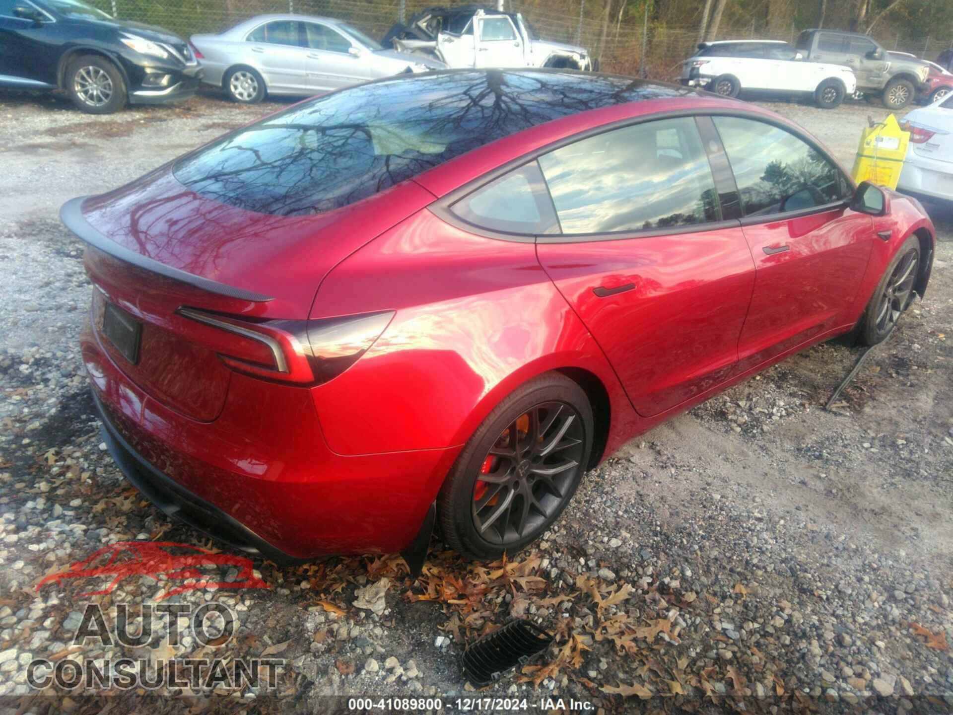 TESLA MODEL 3 2024 - 5YJ3E1ETXRF809785