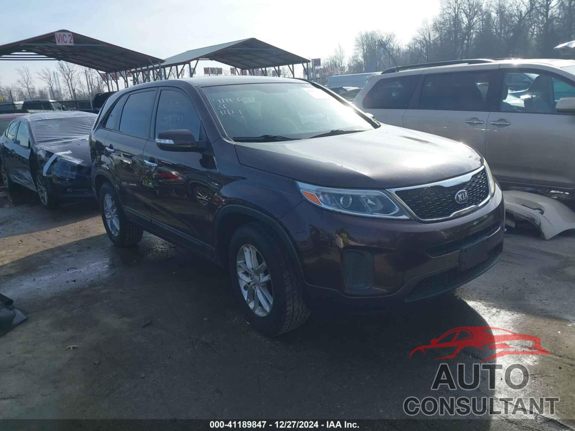 KIA SORENTO 2014 - 5XYKT4A6XEG424829