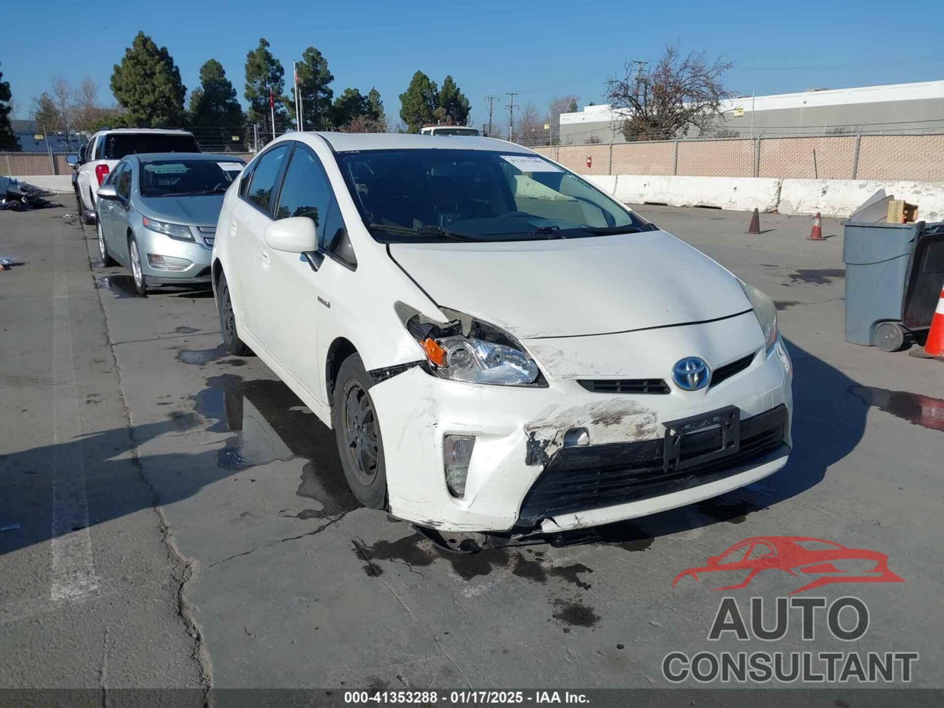 TOYOTA PRIUS 2014 - JTDKN3DU6E1783626