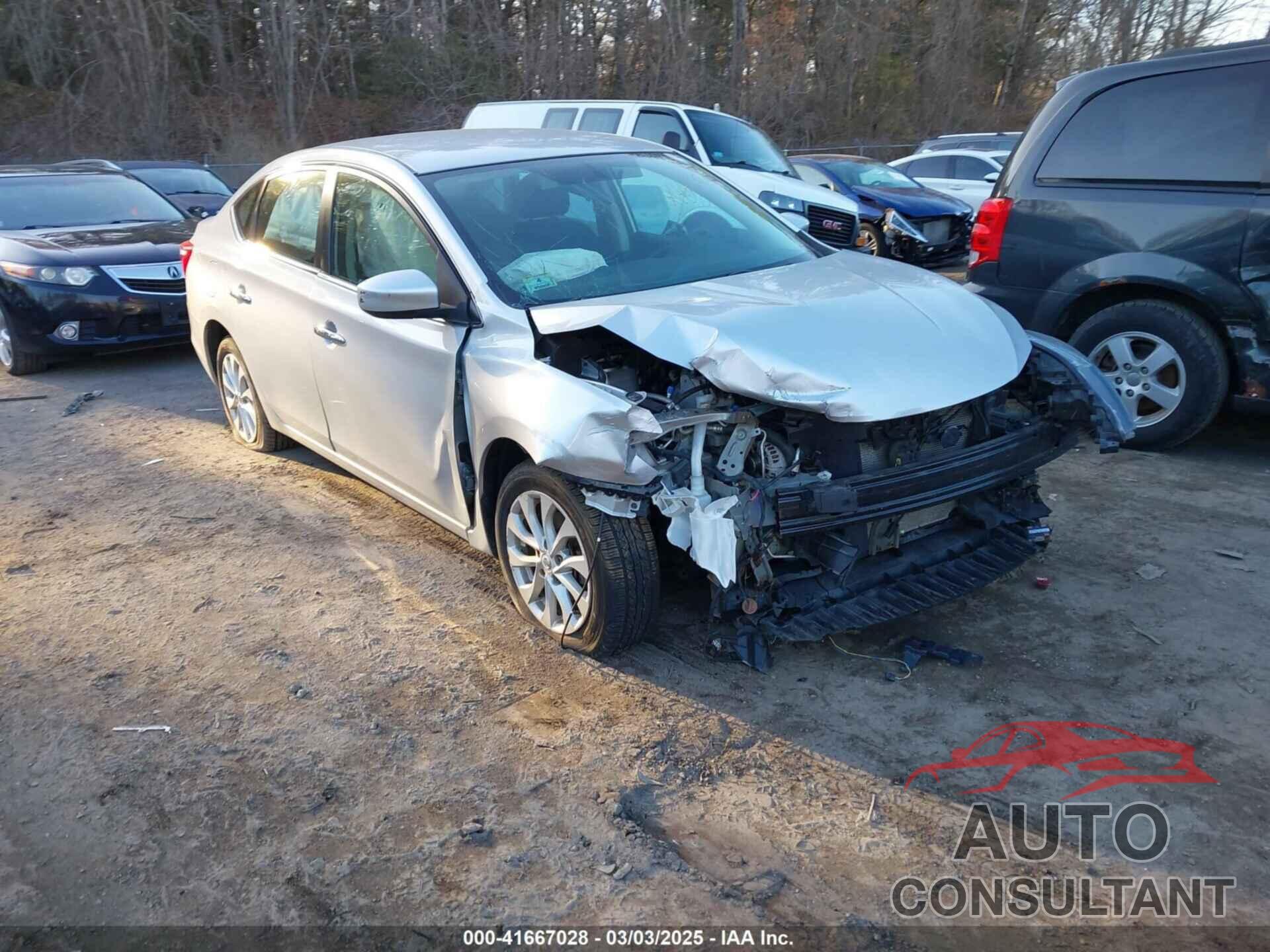 NISSAN SENTRA 2019 - 3N1AB7AP5KY285373