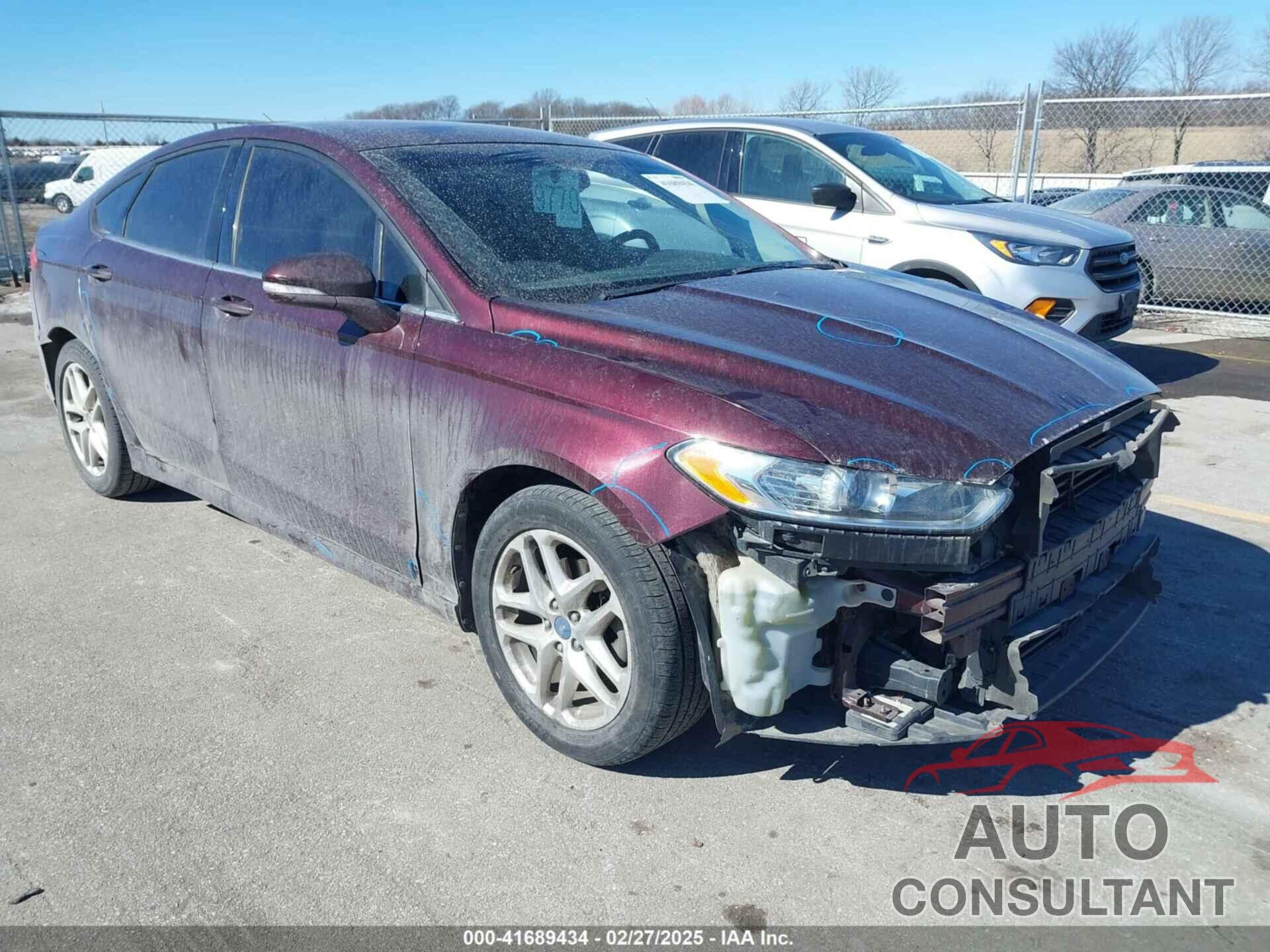 FORD FUSION 2013 - 3FA6P0H73DR142555