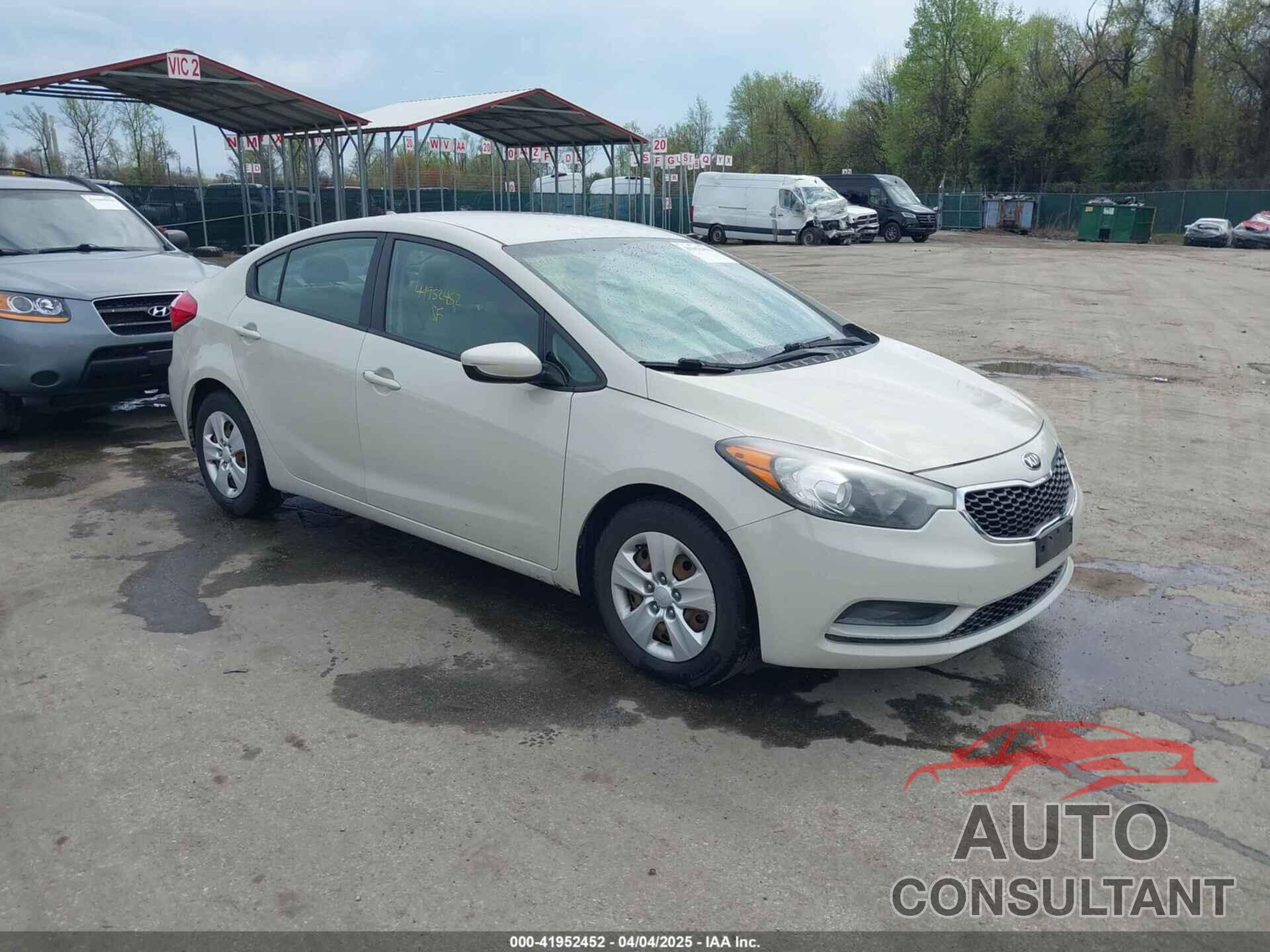 KIA FORTE 2015 - KNAFK4A65F5354183