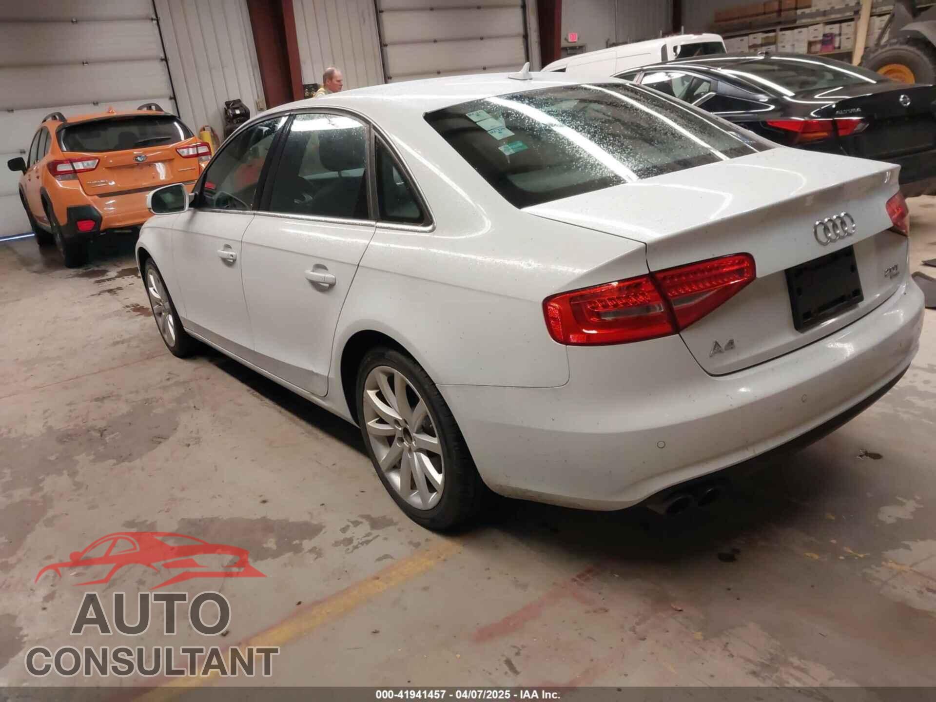 AUDI A4 2013 - WAUFFAFL2DA173435