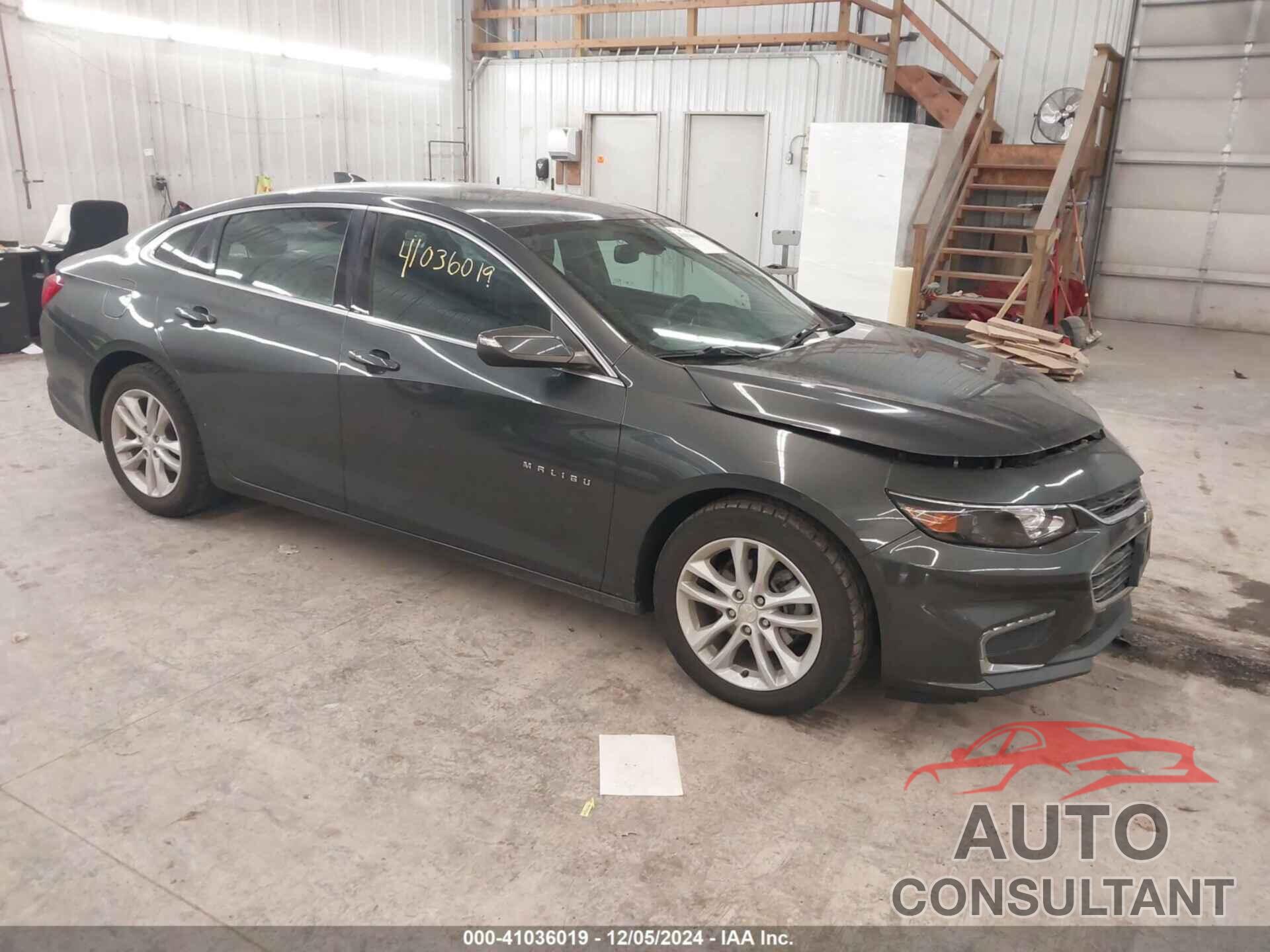 CHEVROLET MALIBU 2017 - 1G1ZE5ST3HF176779