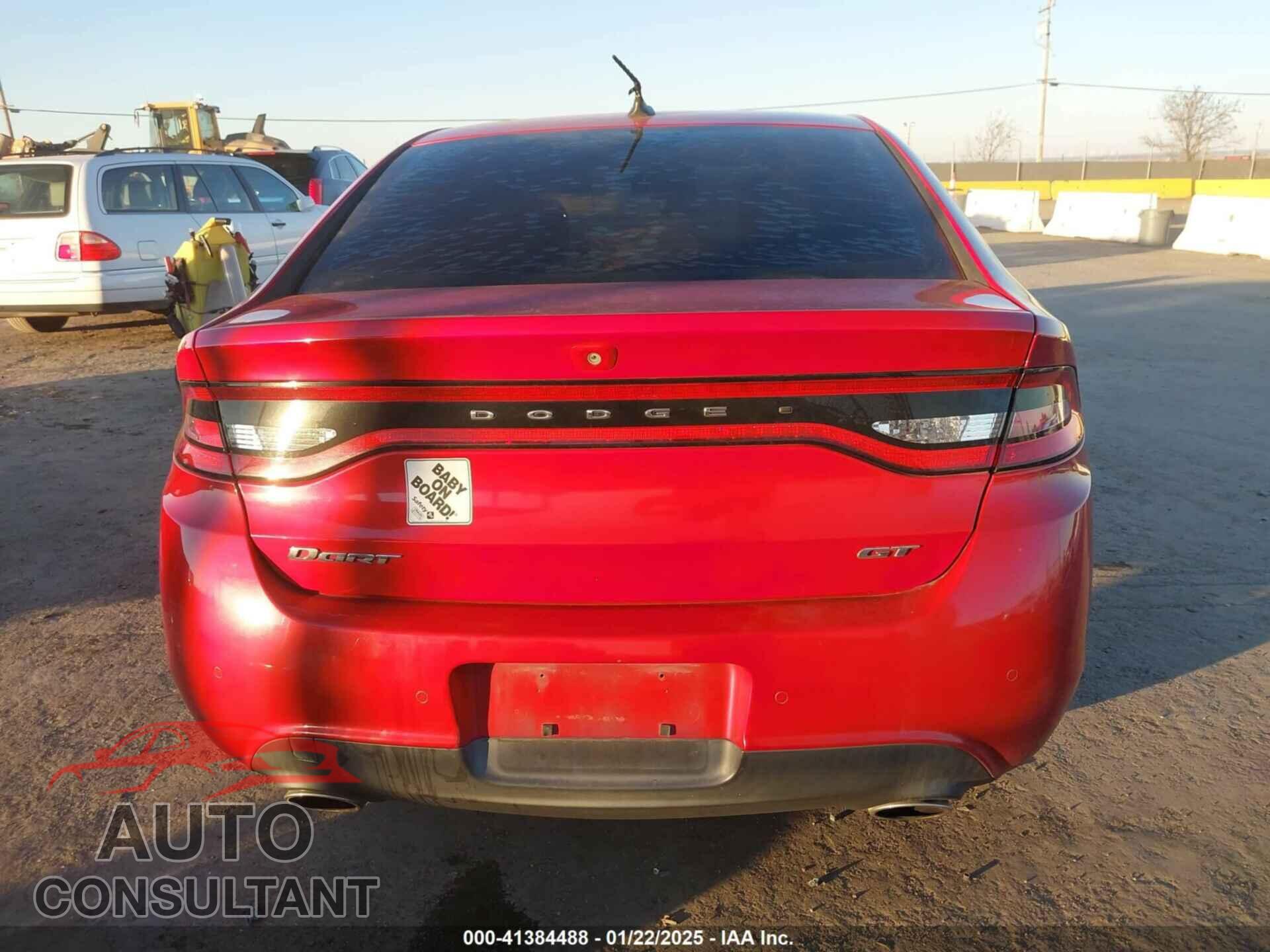 DODGE DART 2015 - 1C3CDFEB5FD166342