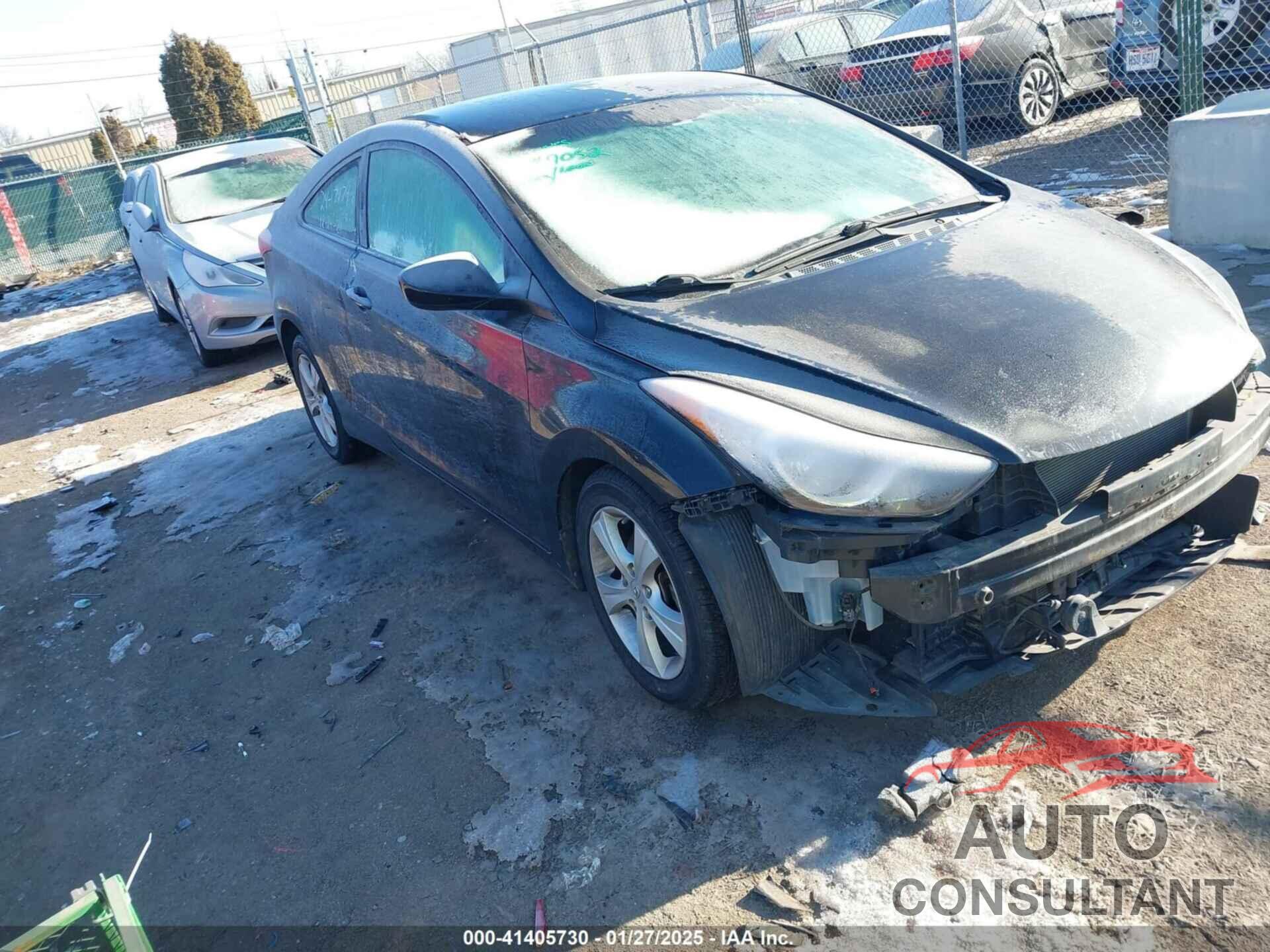 HYUNDAI ELANTRA 2013 - KMHDH6AE6DU007004