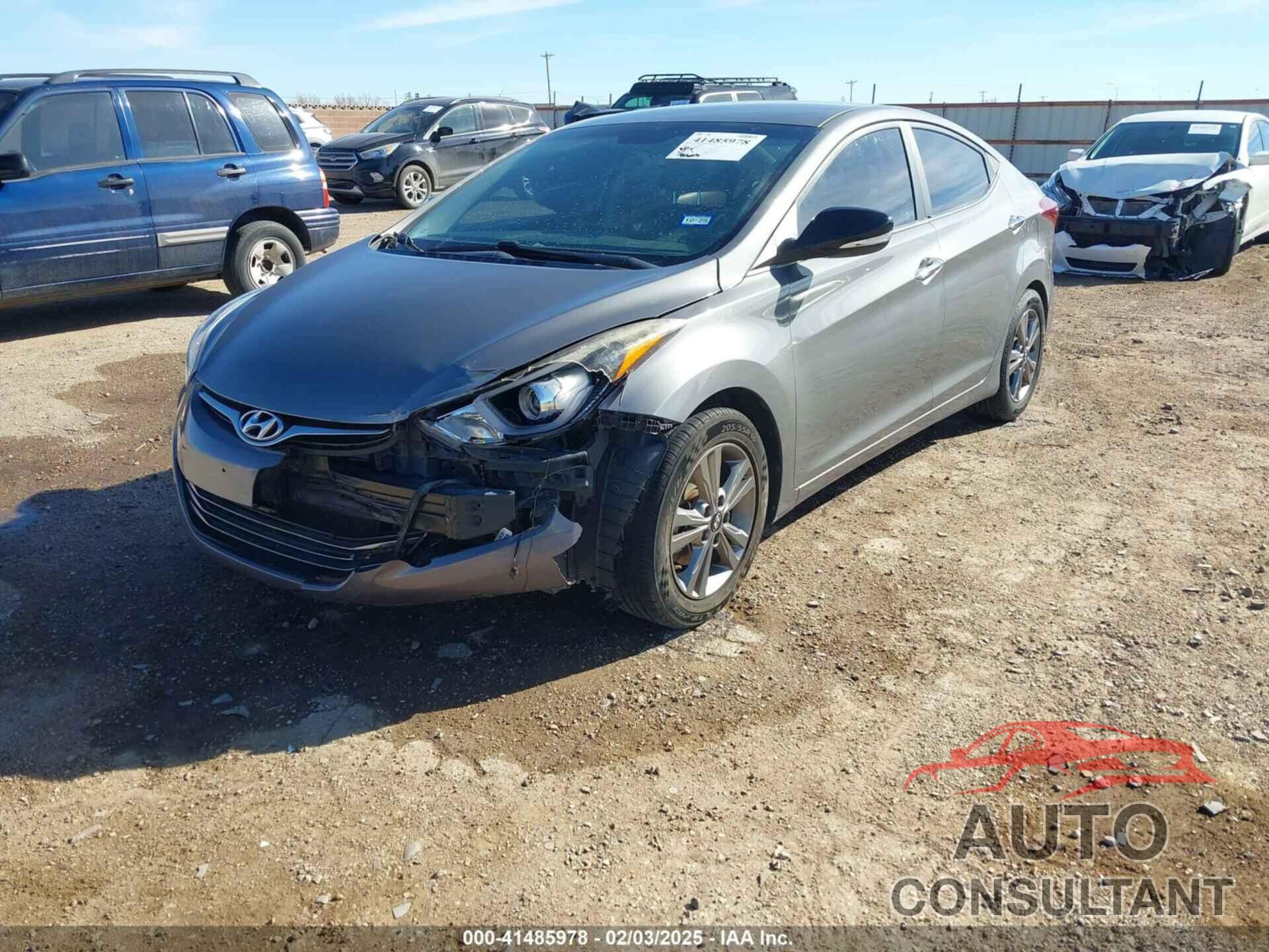 HYUNDAI ELANTRA 2014 - 5NPDH4AE0EH472074