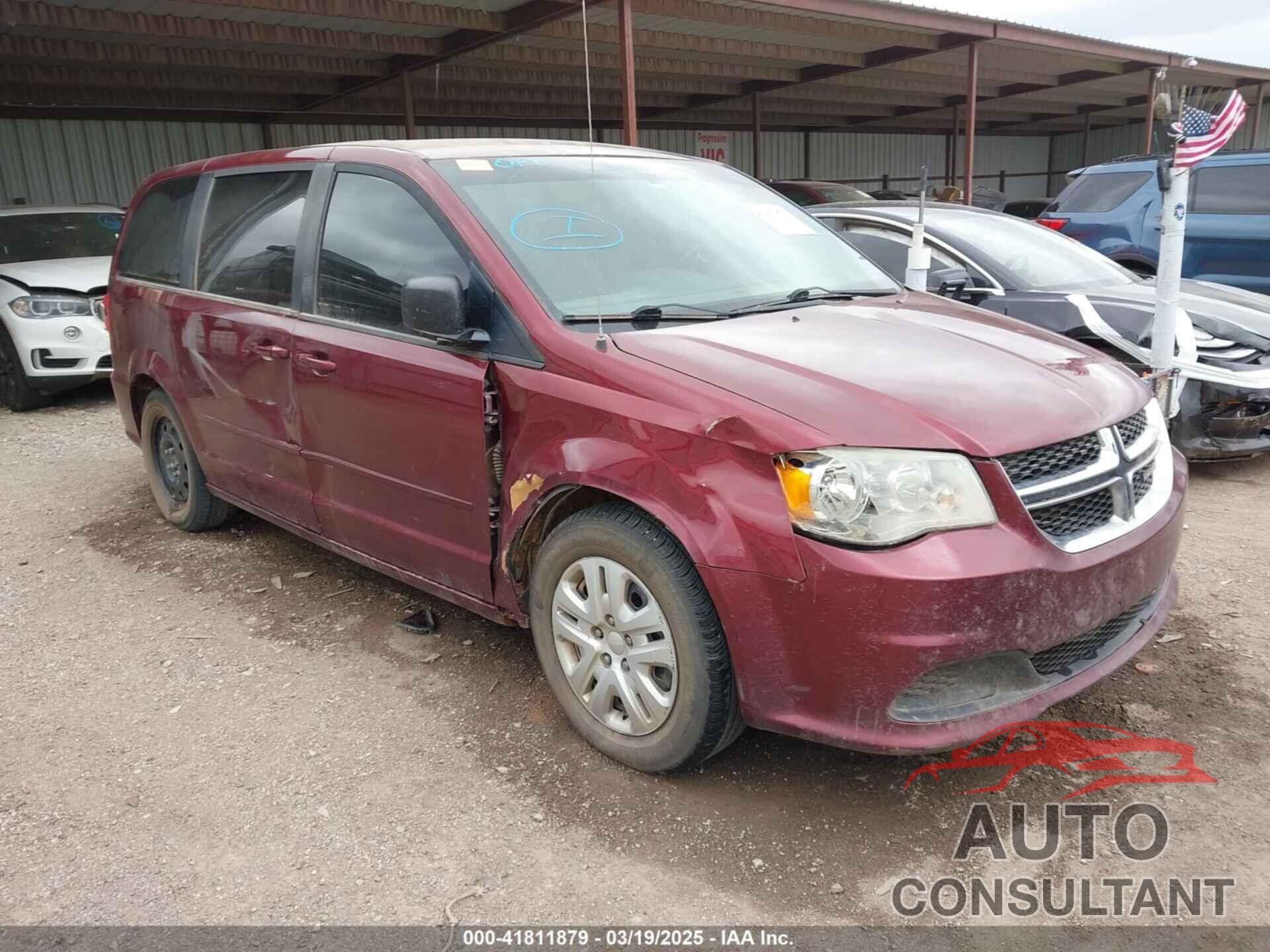 DODGE GRAND CARAVAN 2016 - 2C4RDGBG6GR369802
