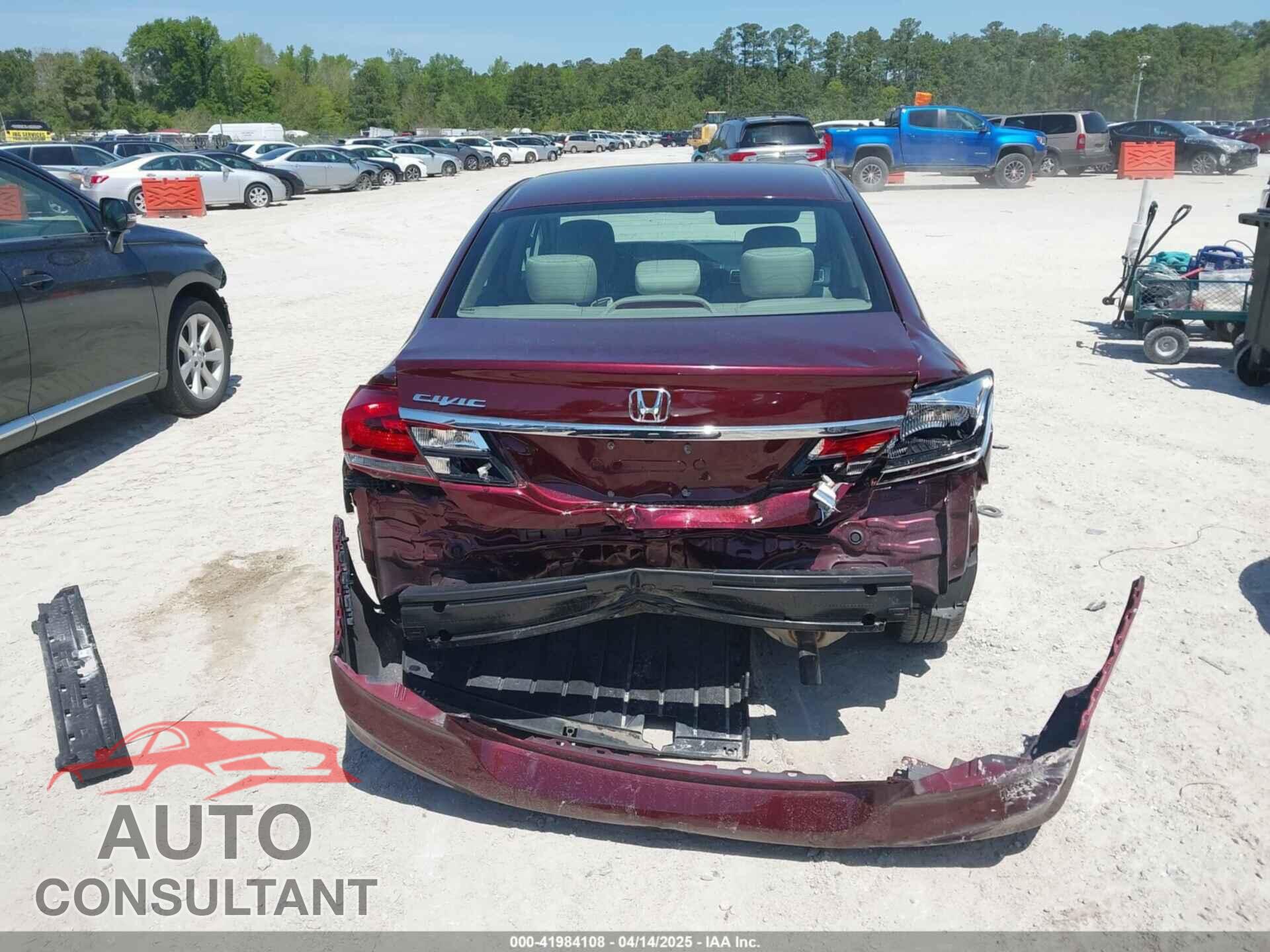 HONDA CIVIC 2014 - 19XFB2F57EE246612