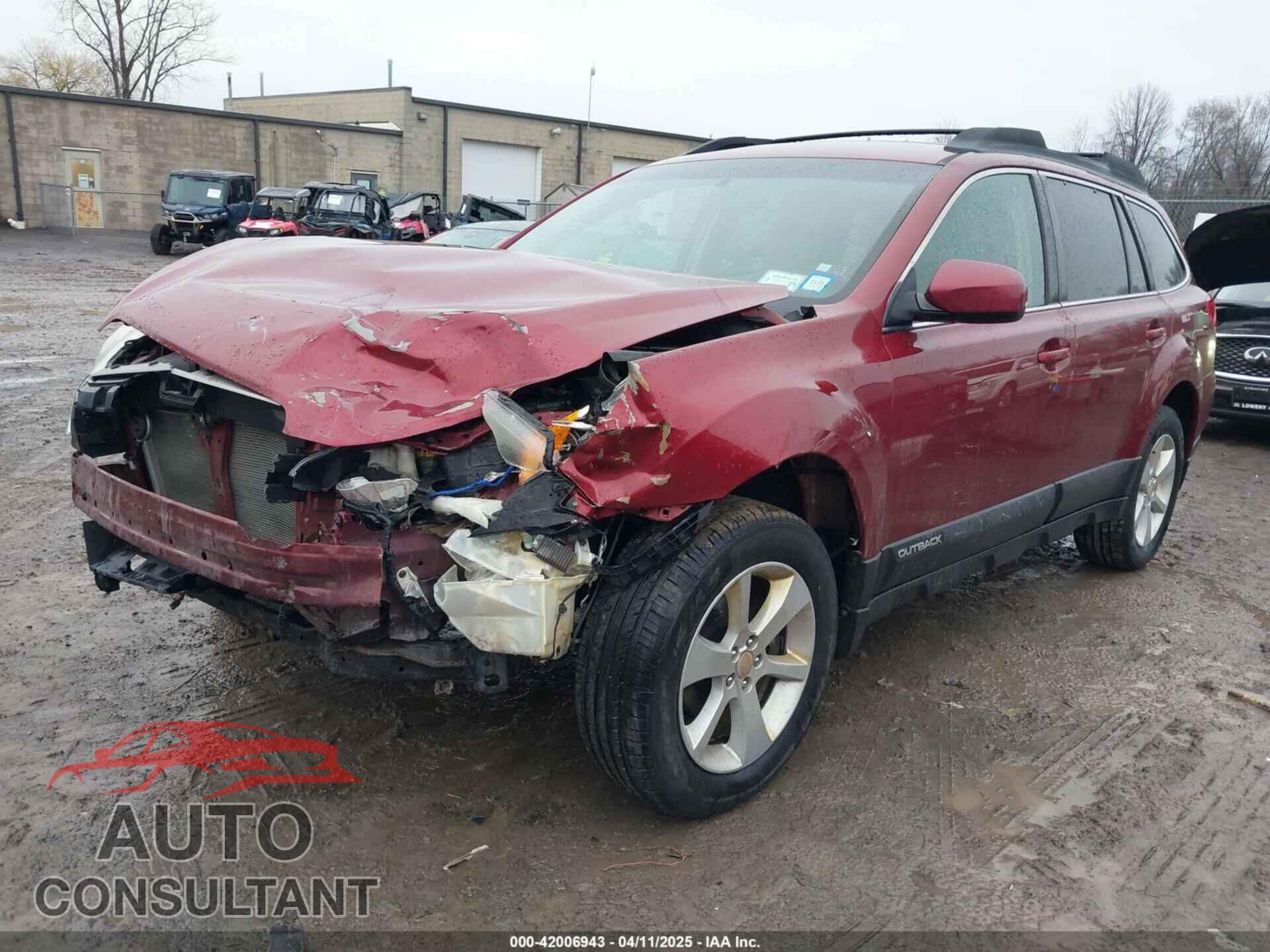 SUBARU OUTBACK 2013 - 4S4BRCCC8D3286668