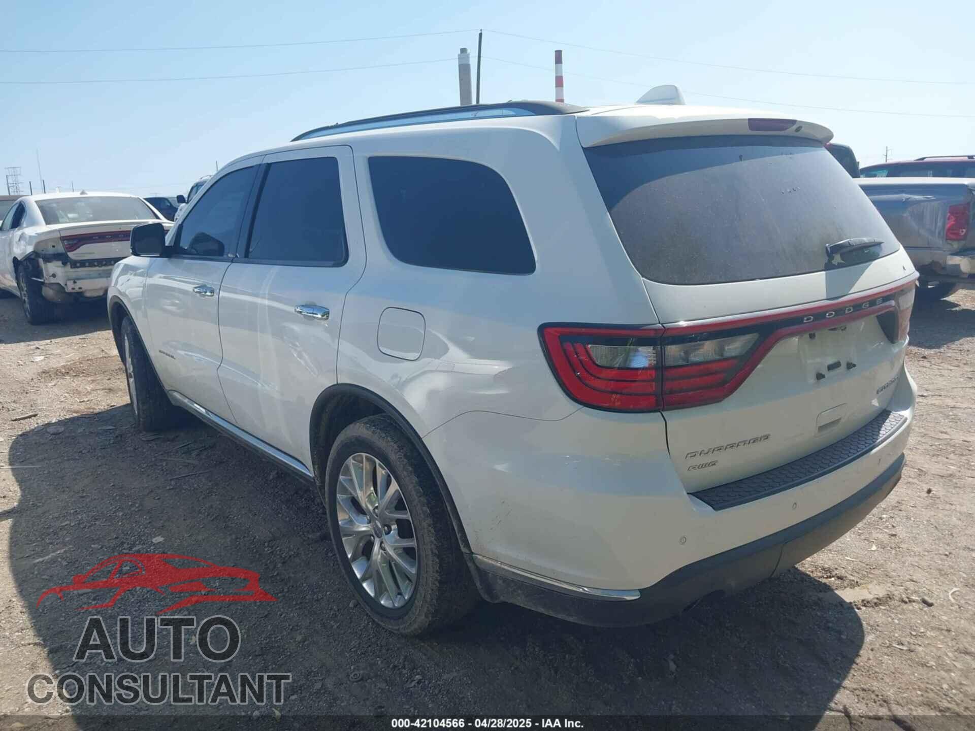 DODGE DURANGO 2015 - 1C4RDJEG2FC723492