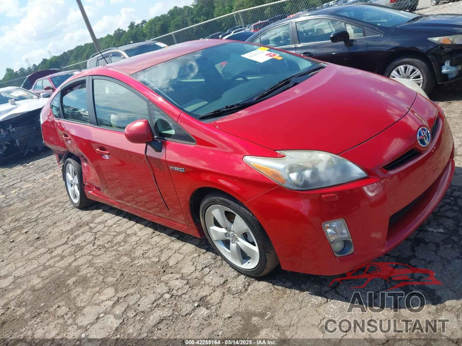 TOYOTA PRIUS 2010 - JTDKN3DU8A0100230