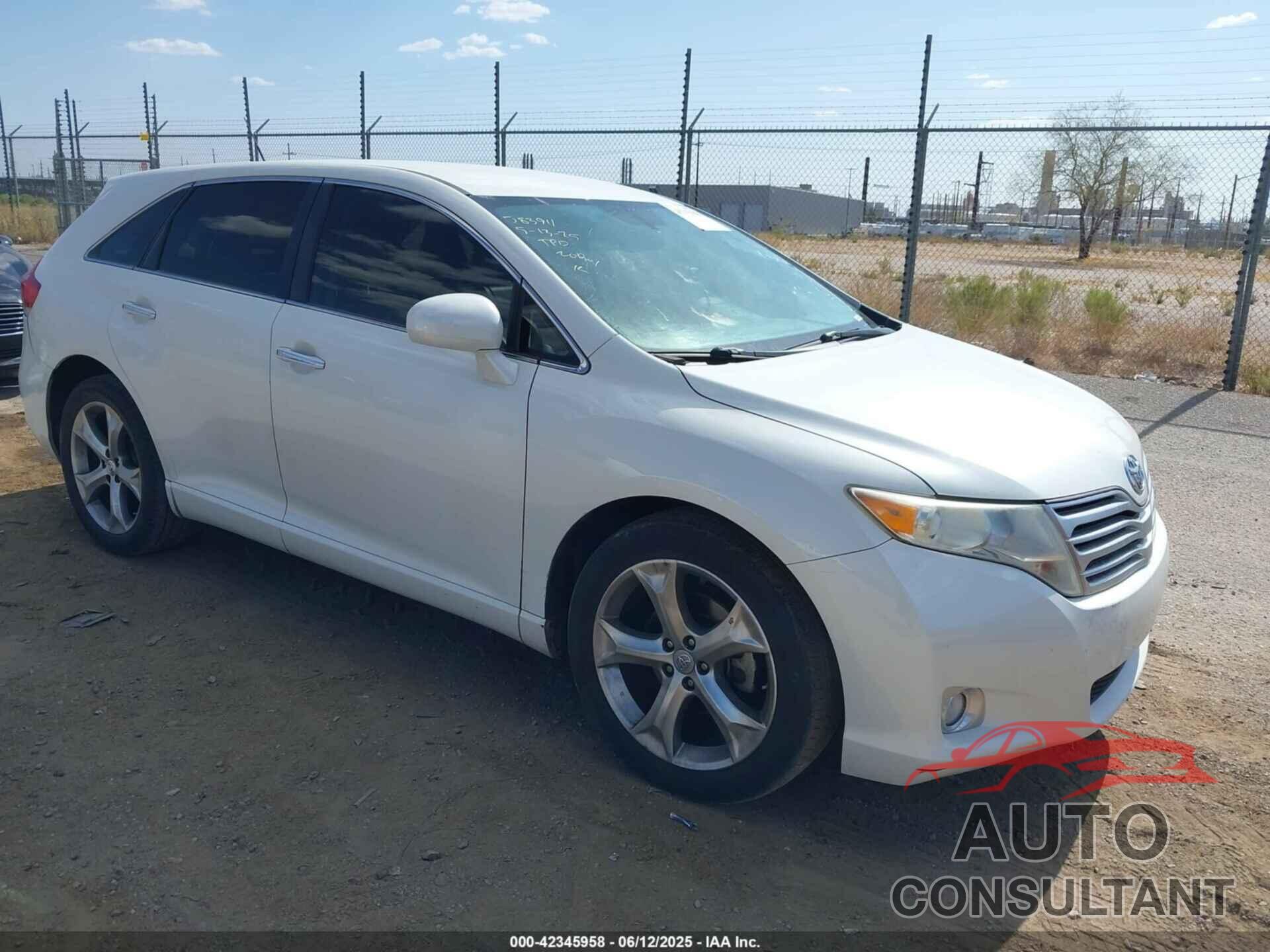 TOYOTA VENZA 2009 - 4T3BK11A69U008189