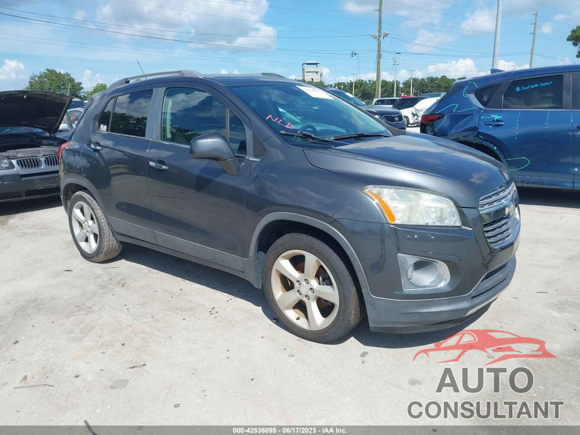 CHEVROLET TRAX 2016 - 3GNCJMSB1GL163244