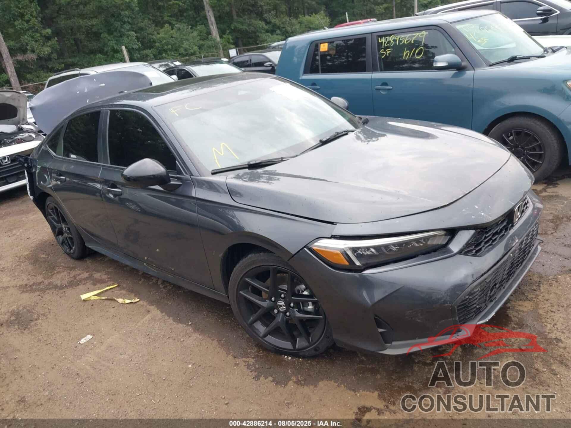 HONDA CIVIC HYBRID 2025 - 2HGFE4F82SH308318