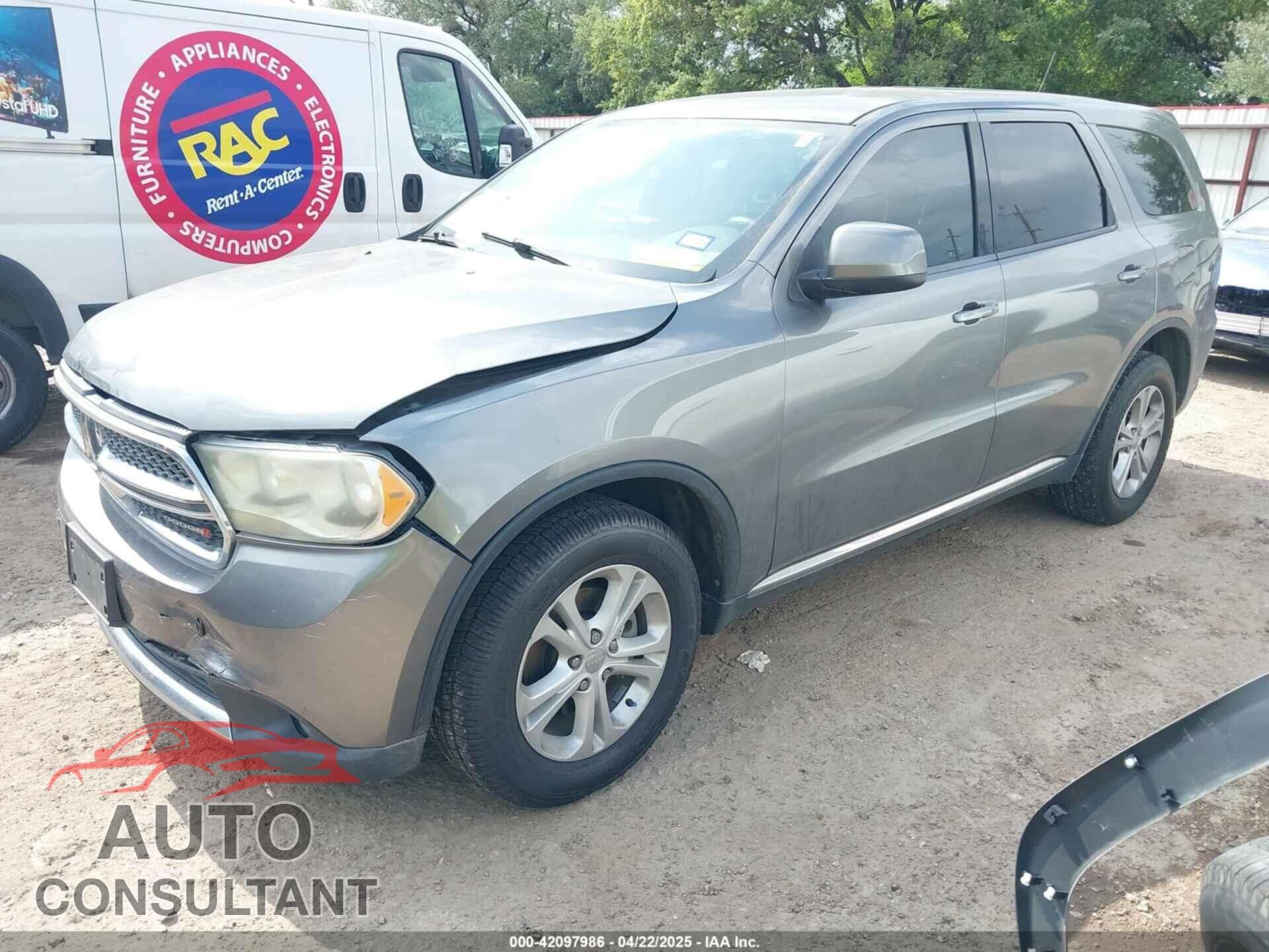 DODGE DURANGO 2012 - 1C4RDHAG2CC257167