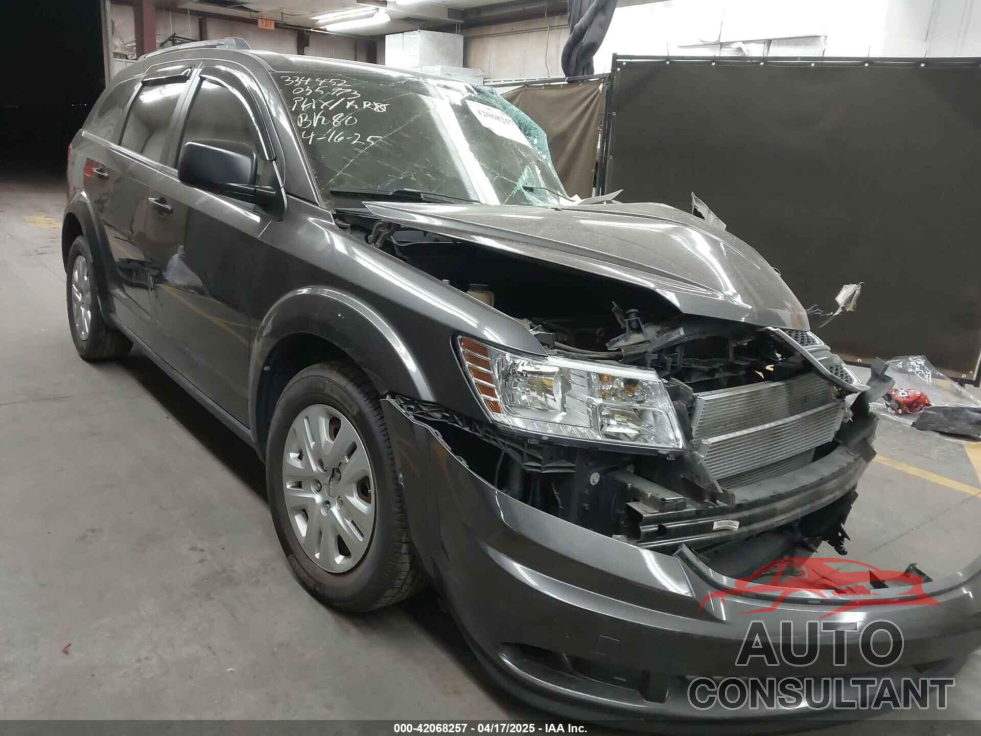 DODGE JOURNEY 2018 - 3C4PDCAB6JT444878
