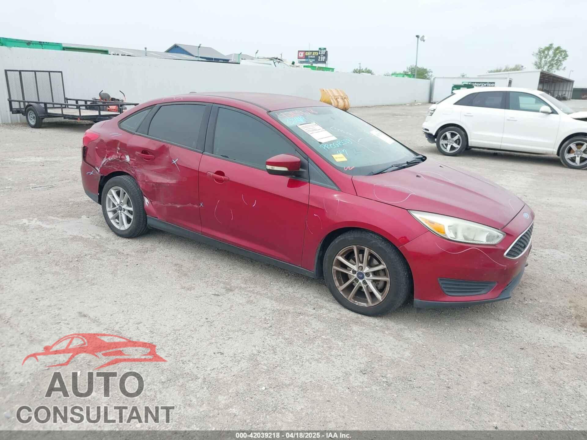 FORD FOCUS 2016 - 1FADP3F21GL249915