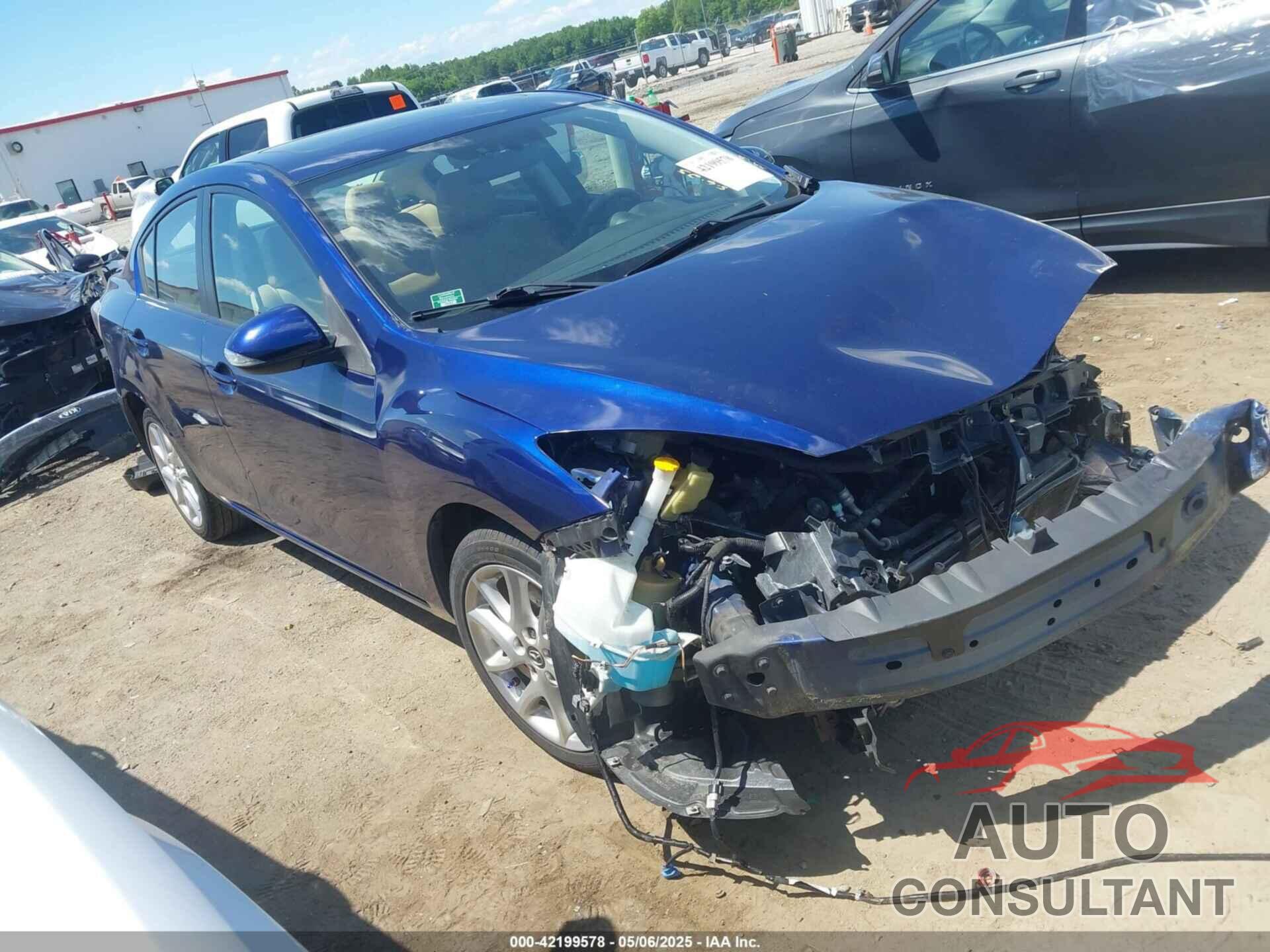 MAZDA MAZDA3 2013 - JM1BL1W52D1728962
