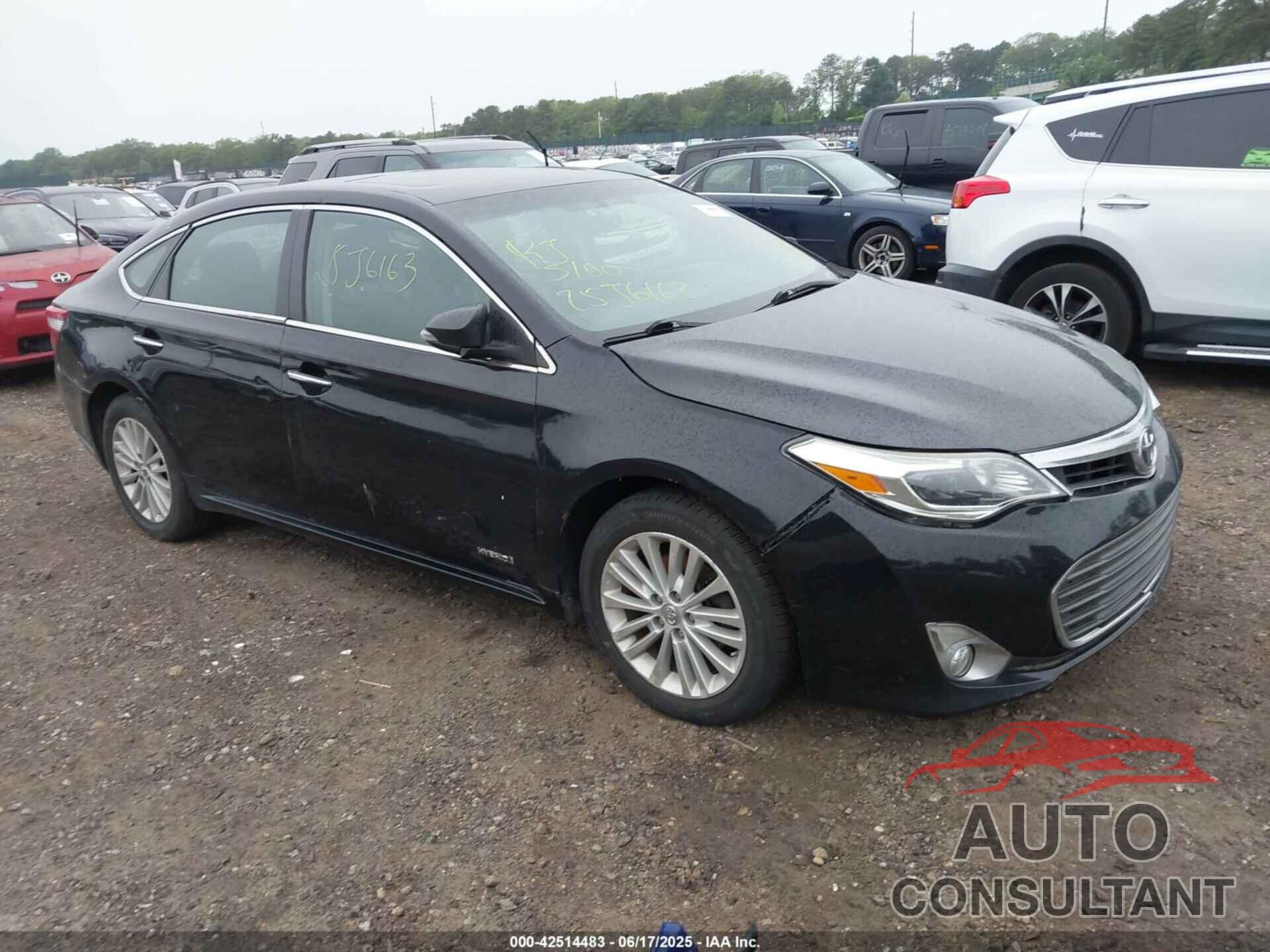 TOYOTA AVALON 2013 - 4T1BD1EB1DU010768