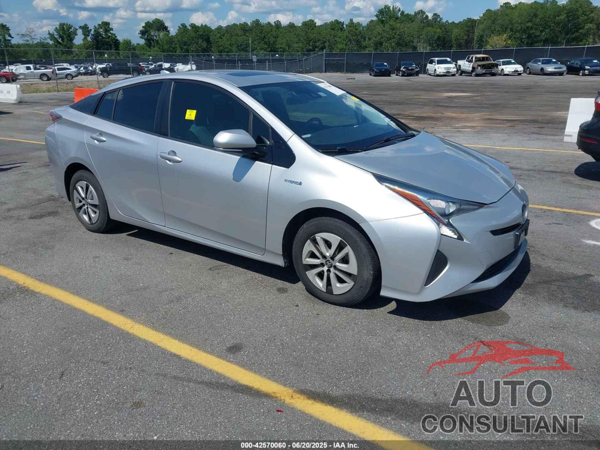 TOYOTA PRIUS 2016 - JTDKARFU6G3024381