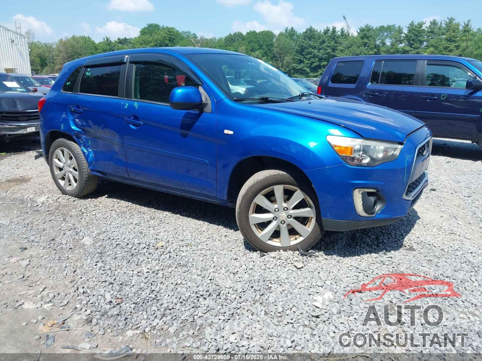 MITSUBISHI OUTLANDER SPORT 2015 - 4A4AP4AU1FE016219