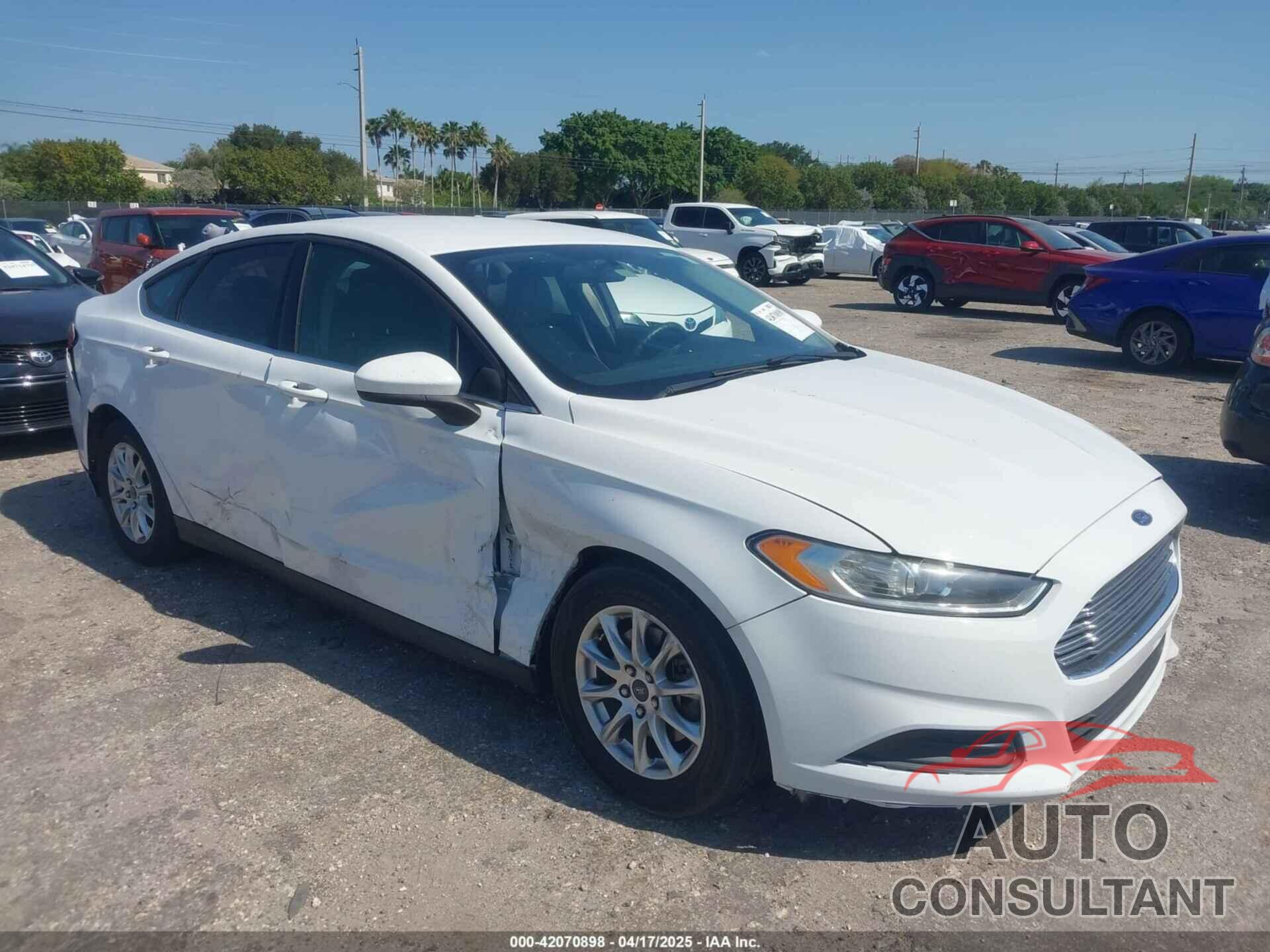 FORD FUSION 2016 - 3FA6P0G79GR208287