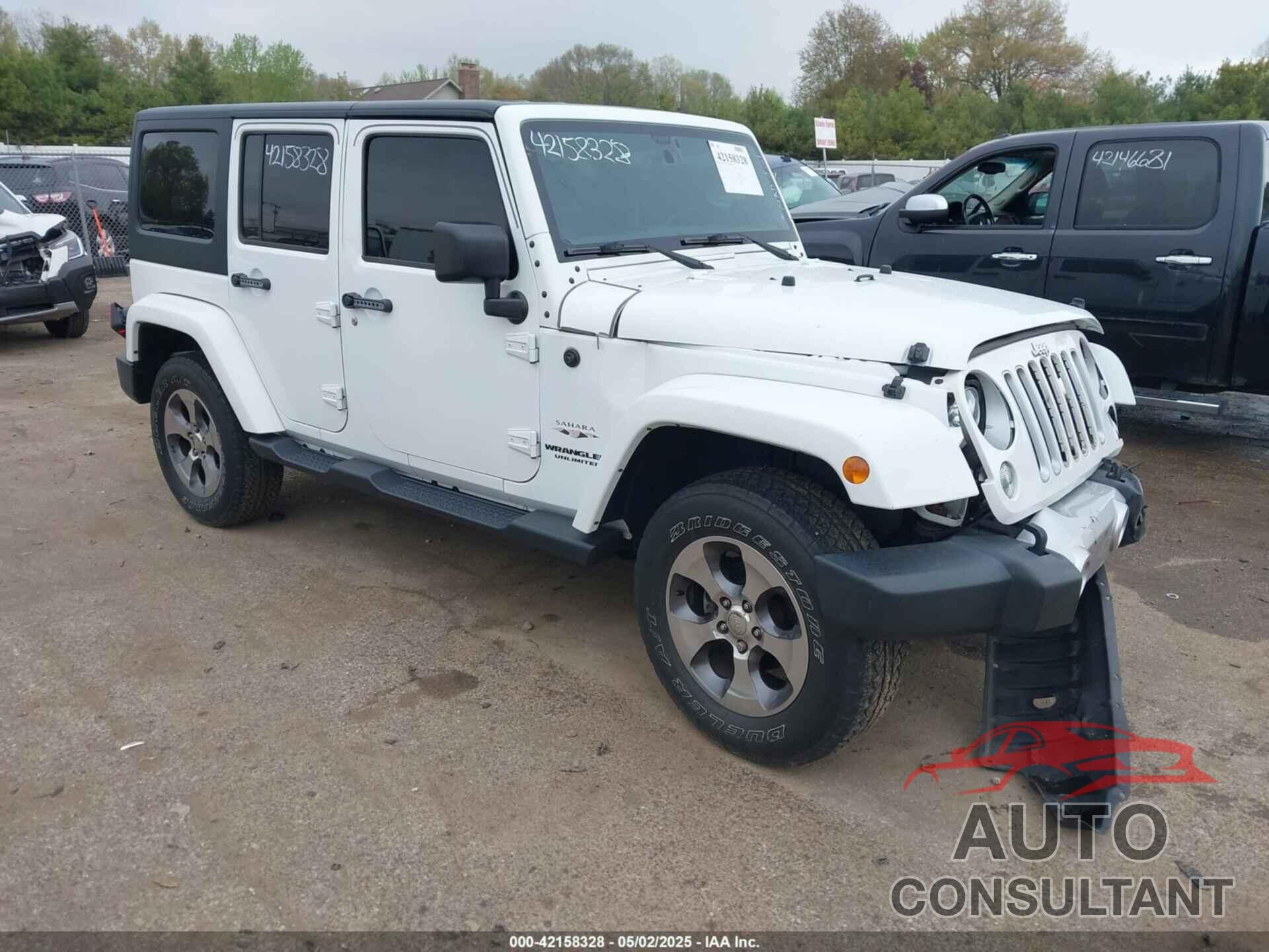 JEEP WRANGLER UNLIMITED 2016 - 1C4HJWEG8GL345391