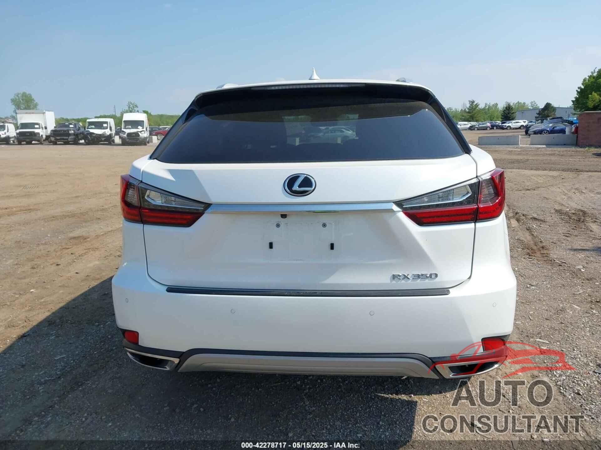 LEXUS RX 350 2022 - 2T2HZMDA5NC351692