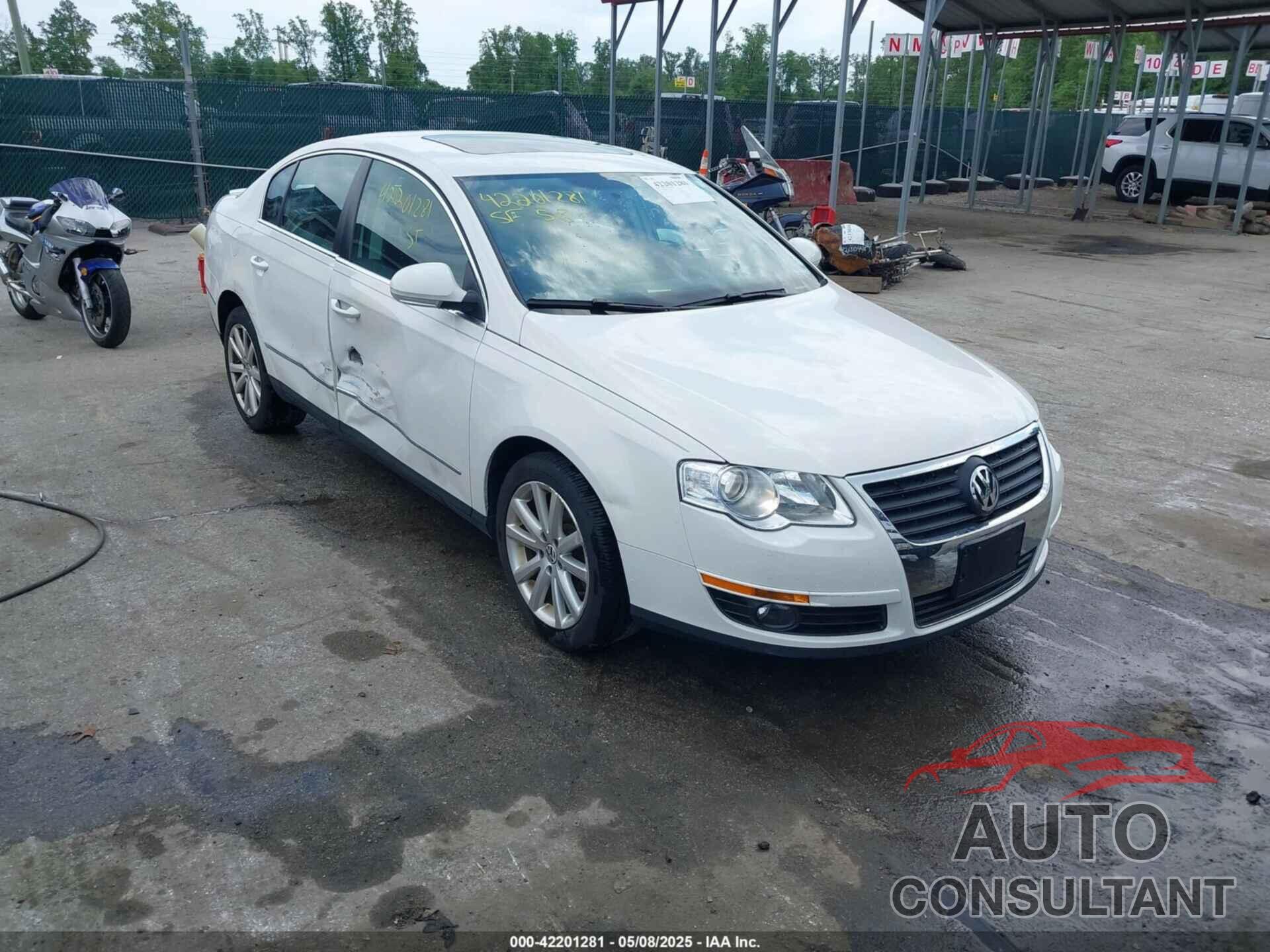 VOLKSWAGEN PASSAT 2010 - WVWJM7AN6AP051233