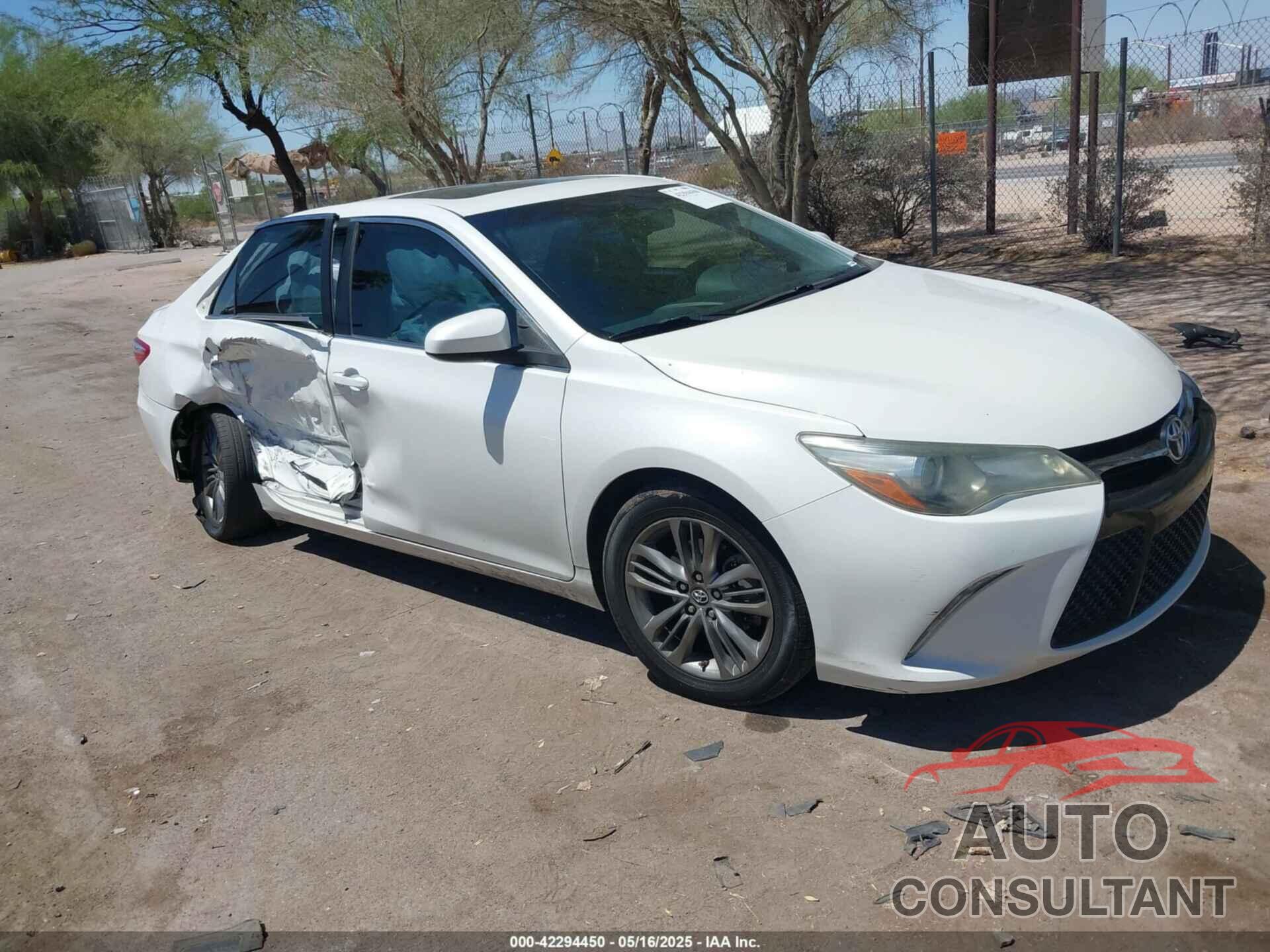 TOYOTA CAMRY 2016 - 4T1BF1FKXGU221531