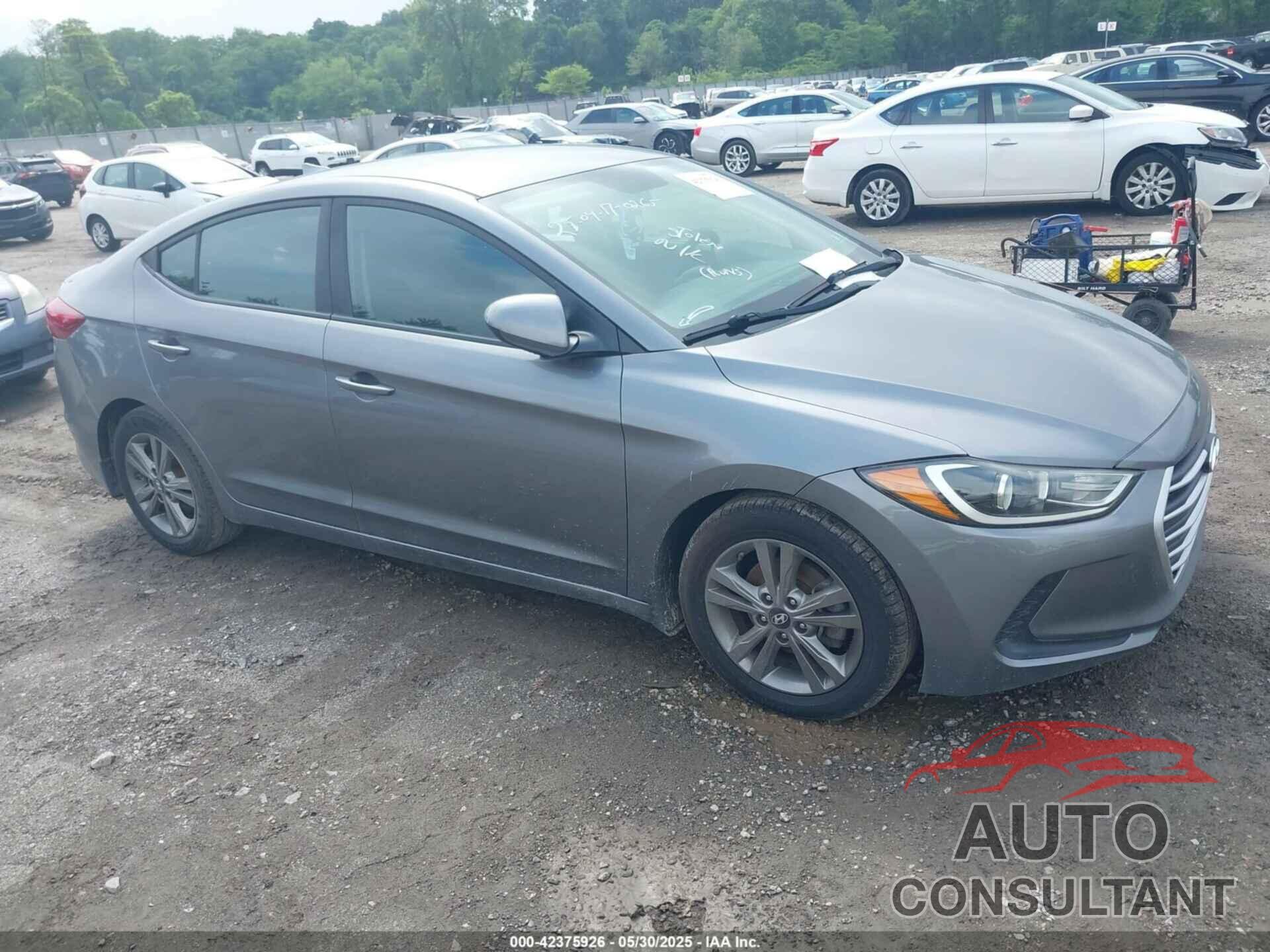 HYUNDAI ELANTRA 2018 - 5NPD84LF3JH279837