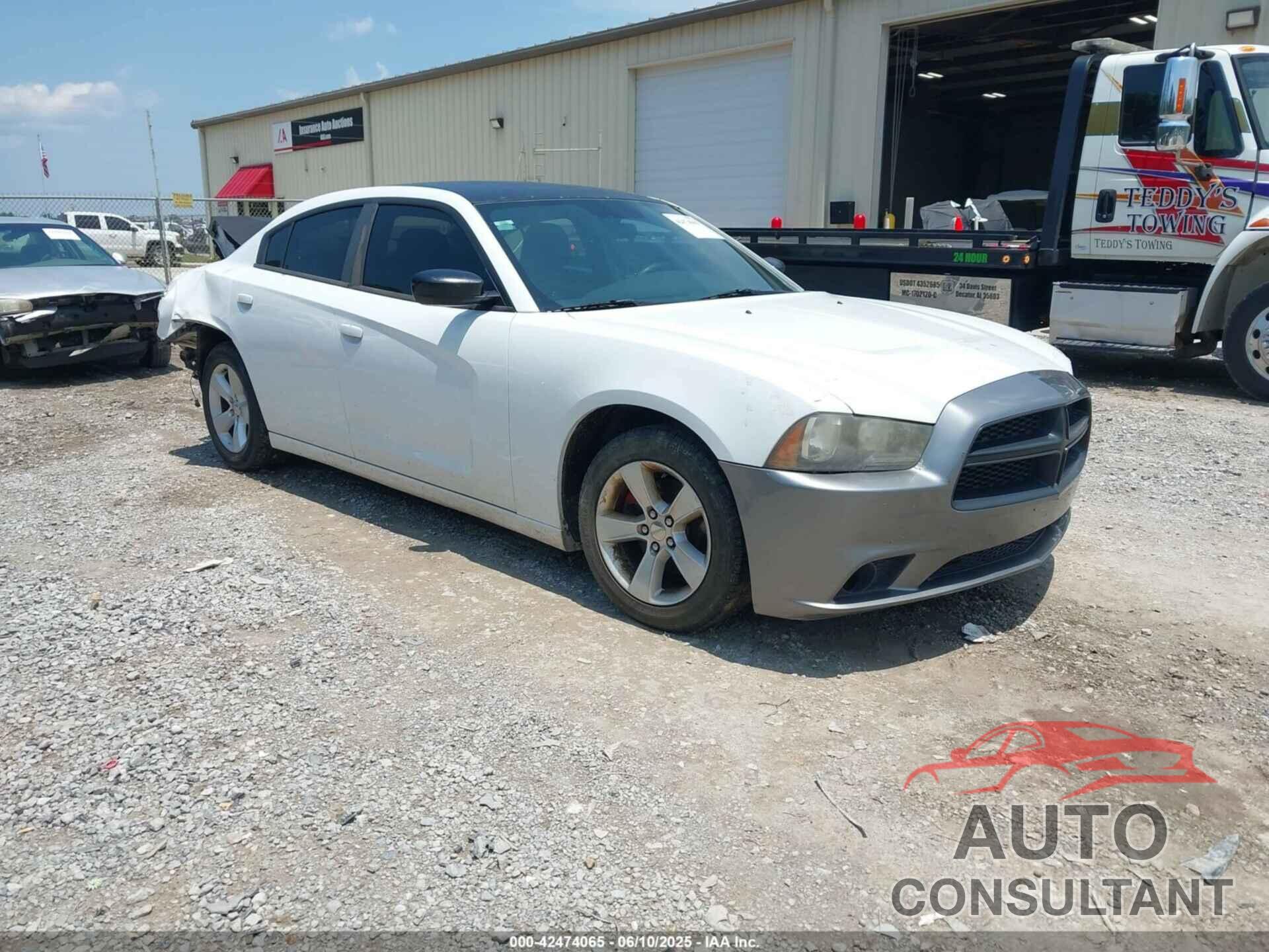 DODGE CHARGER 2012 - 2C3CDXBG4CH262760