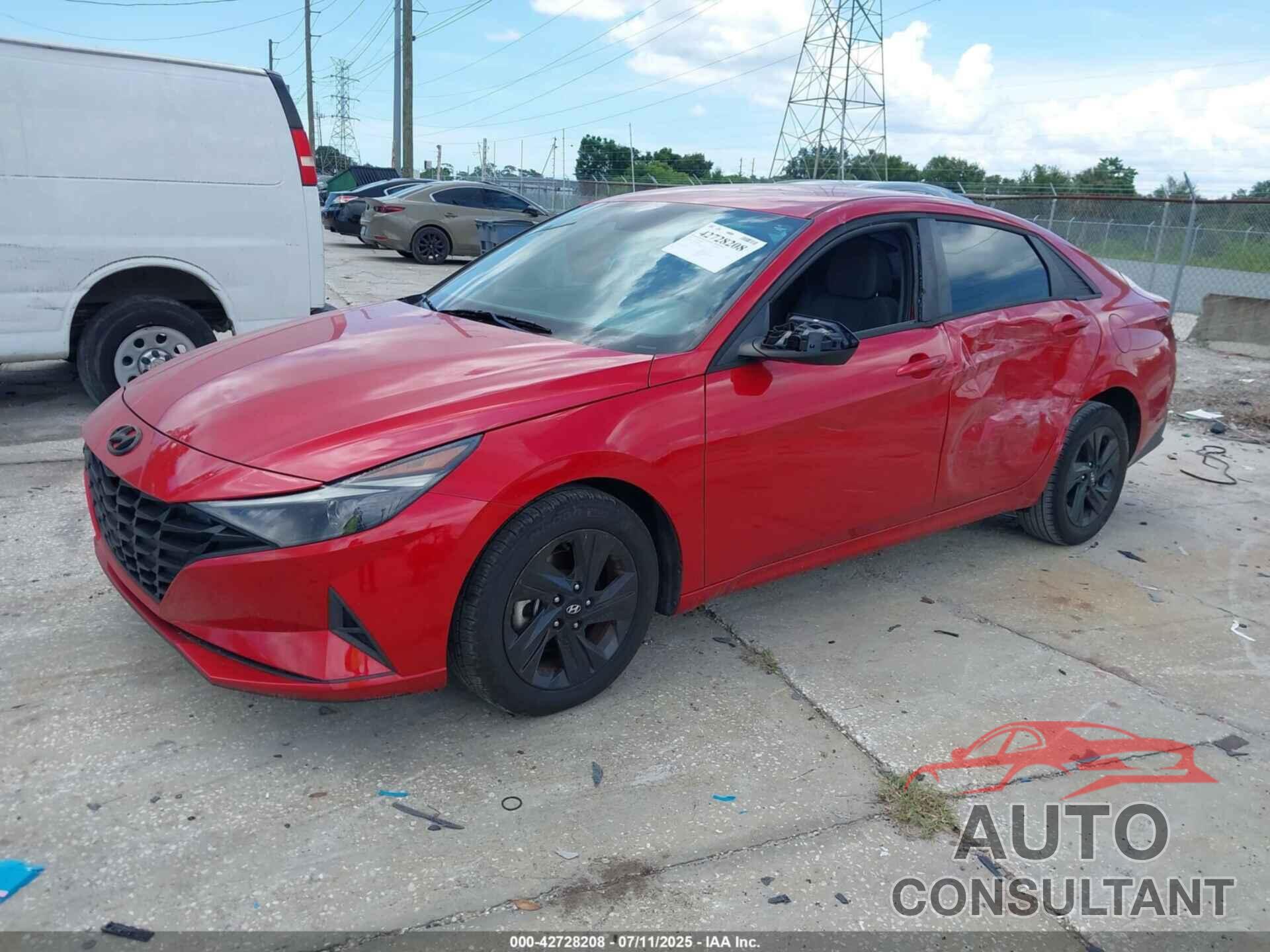 HYUNDAI ELANTRA 2021 - 5NPLM4AG5MH004025