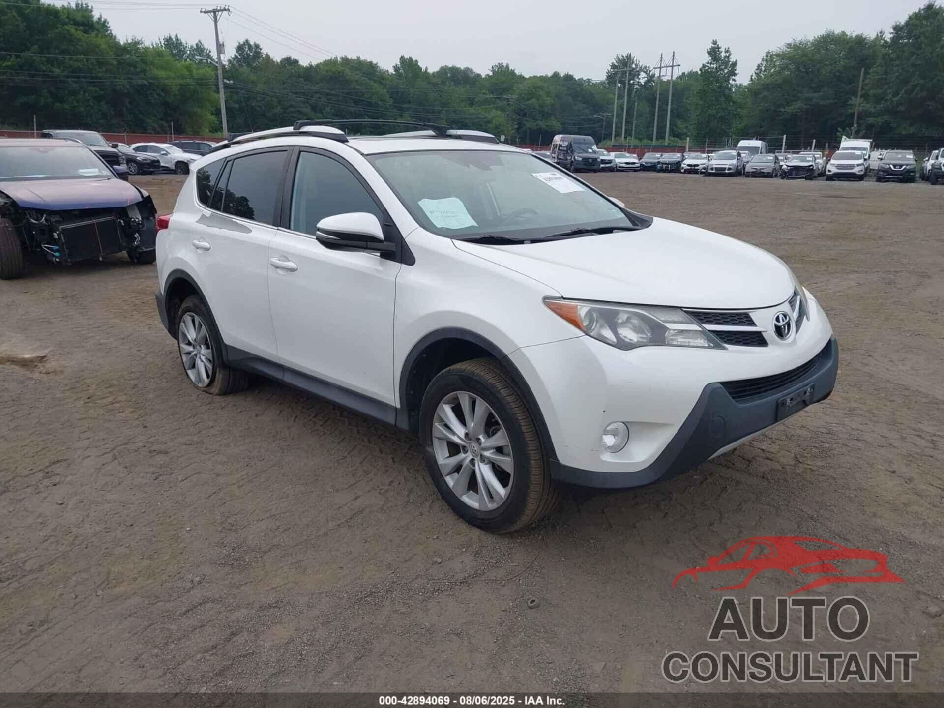 TOYOTA RAV4 2014 - 2T3DFREV6EW215197
