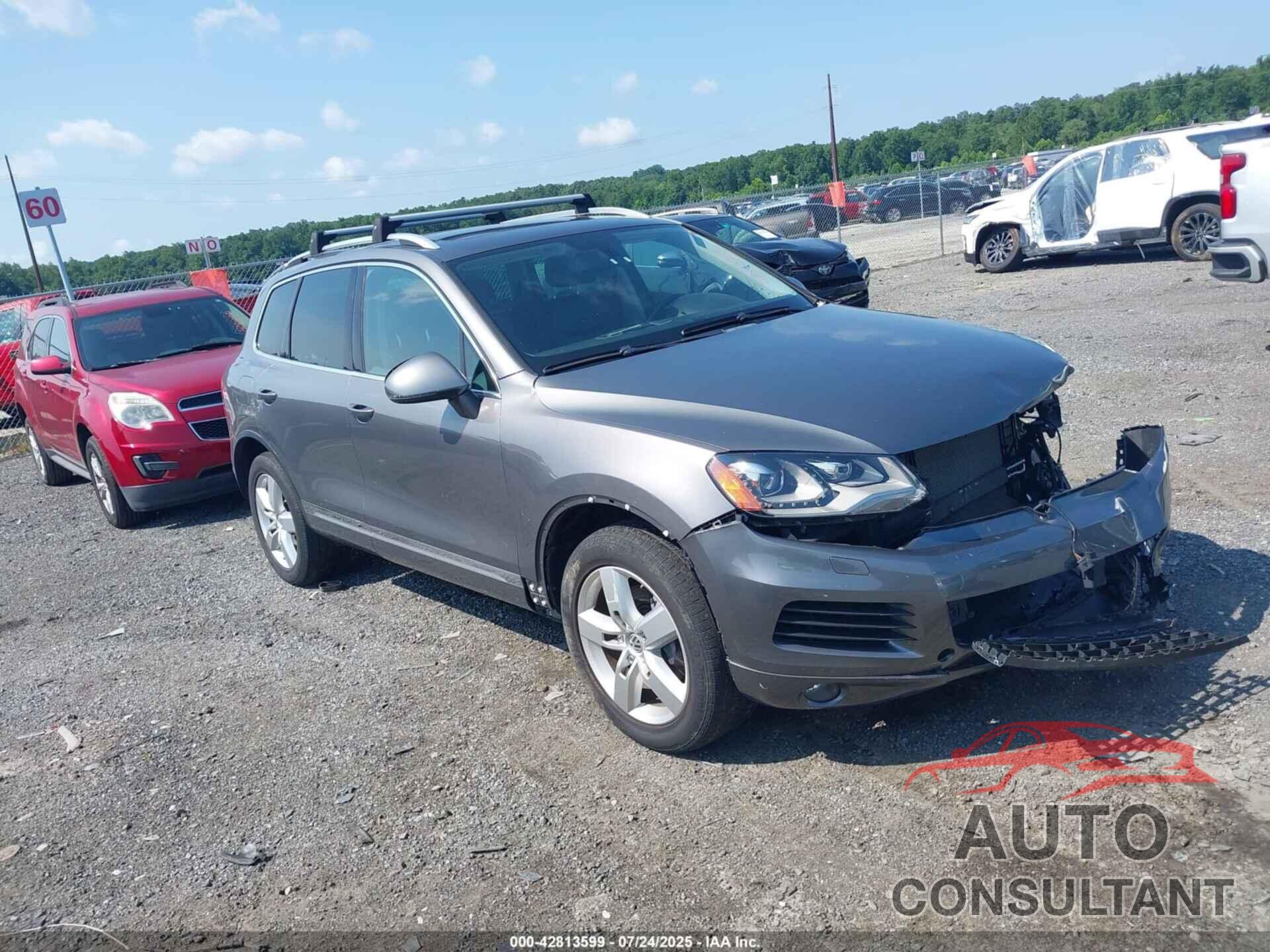 VOLKSWAGEN TOUAREG 2014 - WVGEF9BP1ED009269