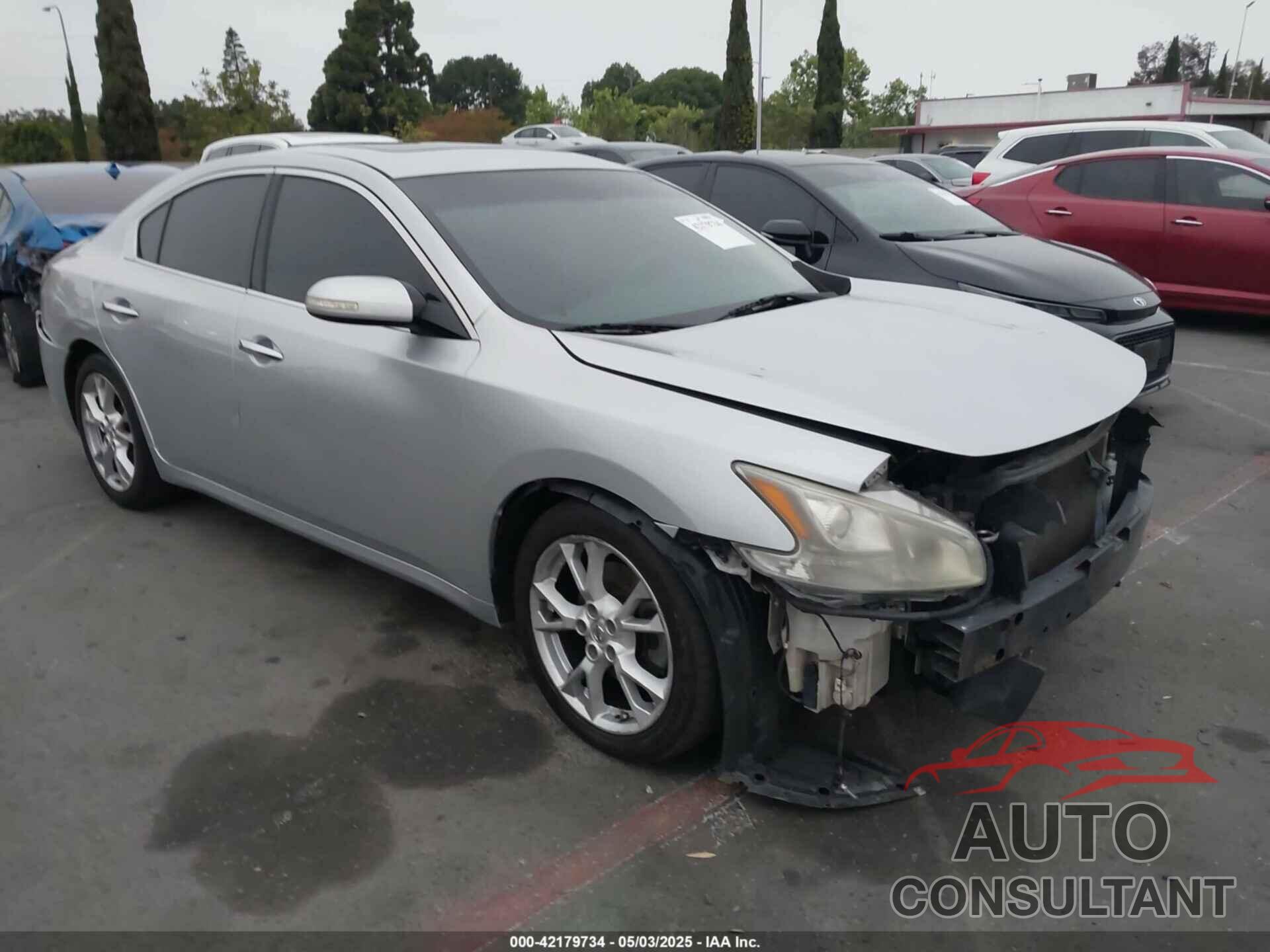 NISSAN MAXIMA 2013 - 1N4AA5AP9DC827225