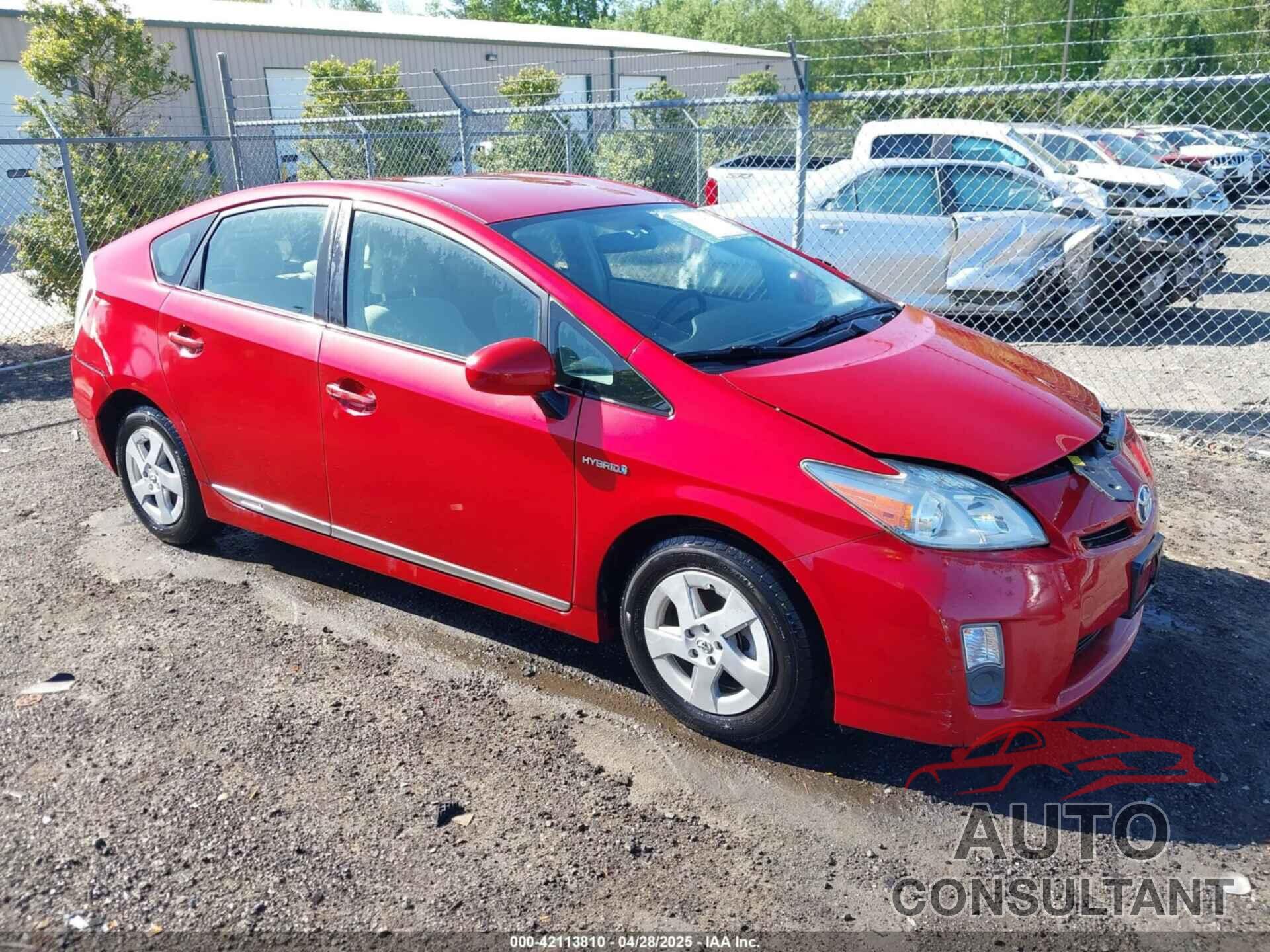 TOYOTA PRIUS 2010 - JTDKN3DU0A0203464