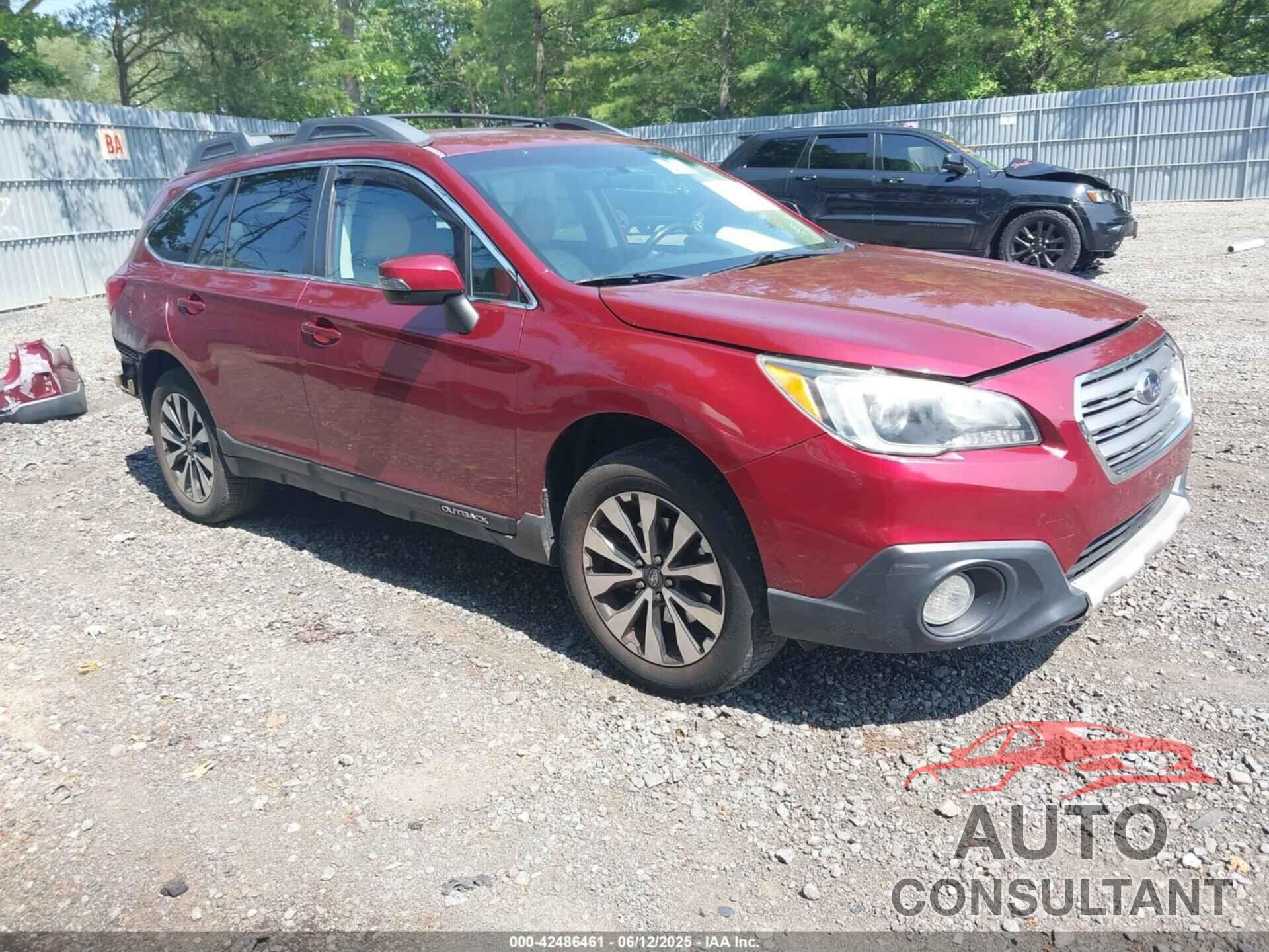 SUBARU OUTBACK 2015 - 4S4BSAJC6F3226046