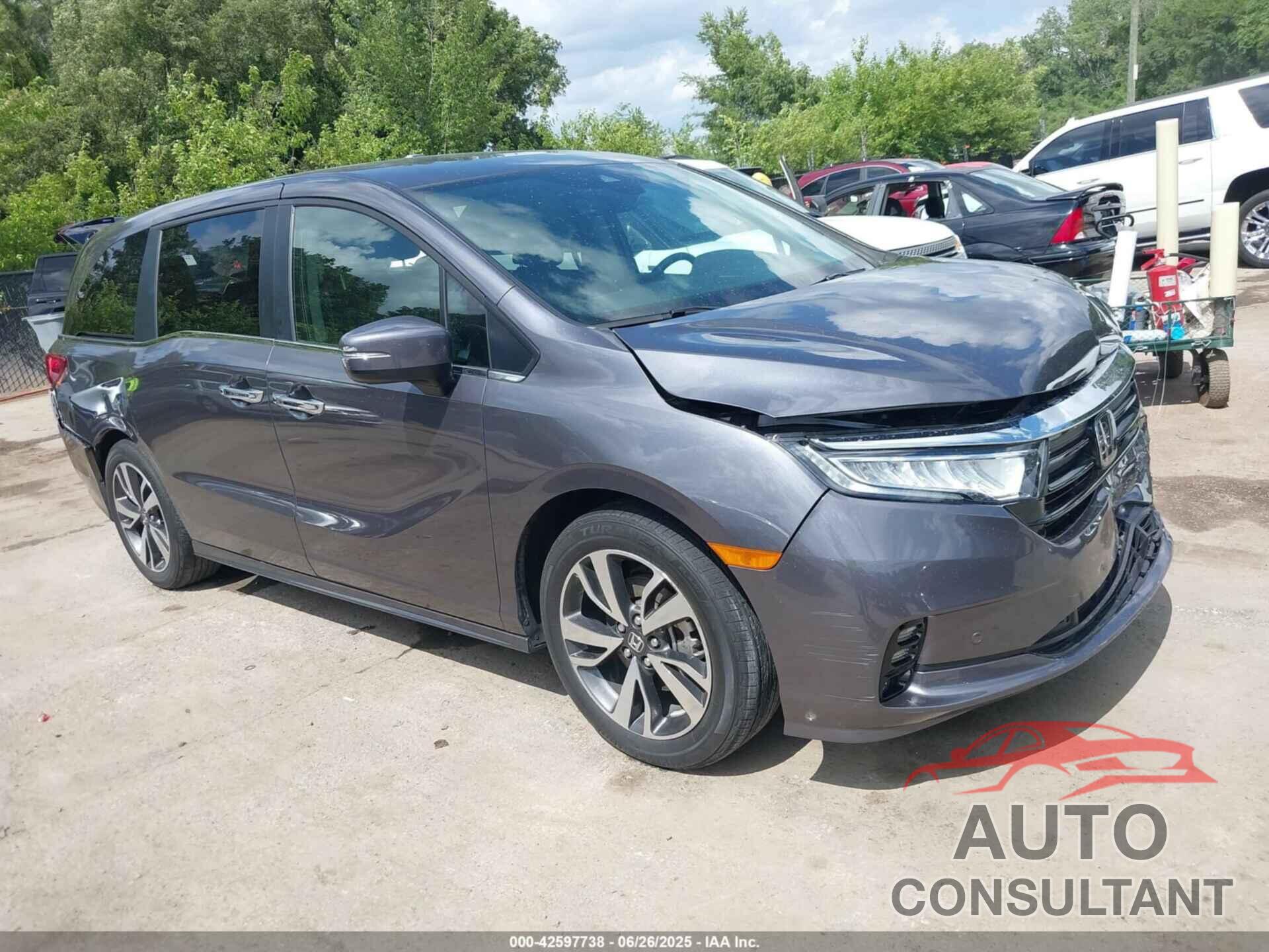 HONDA ODYSSEY 2022 - 5FNRL6H89NB008814